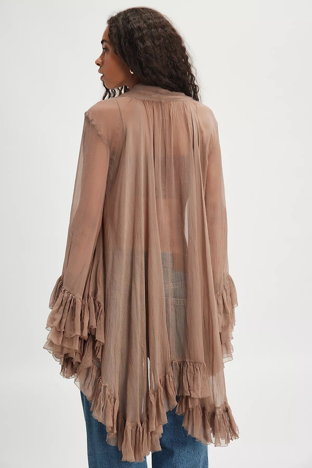 Full Sleeve Frill Top