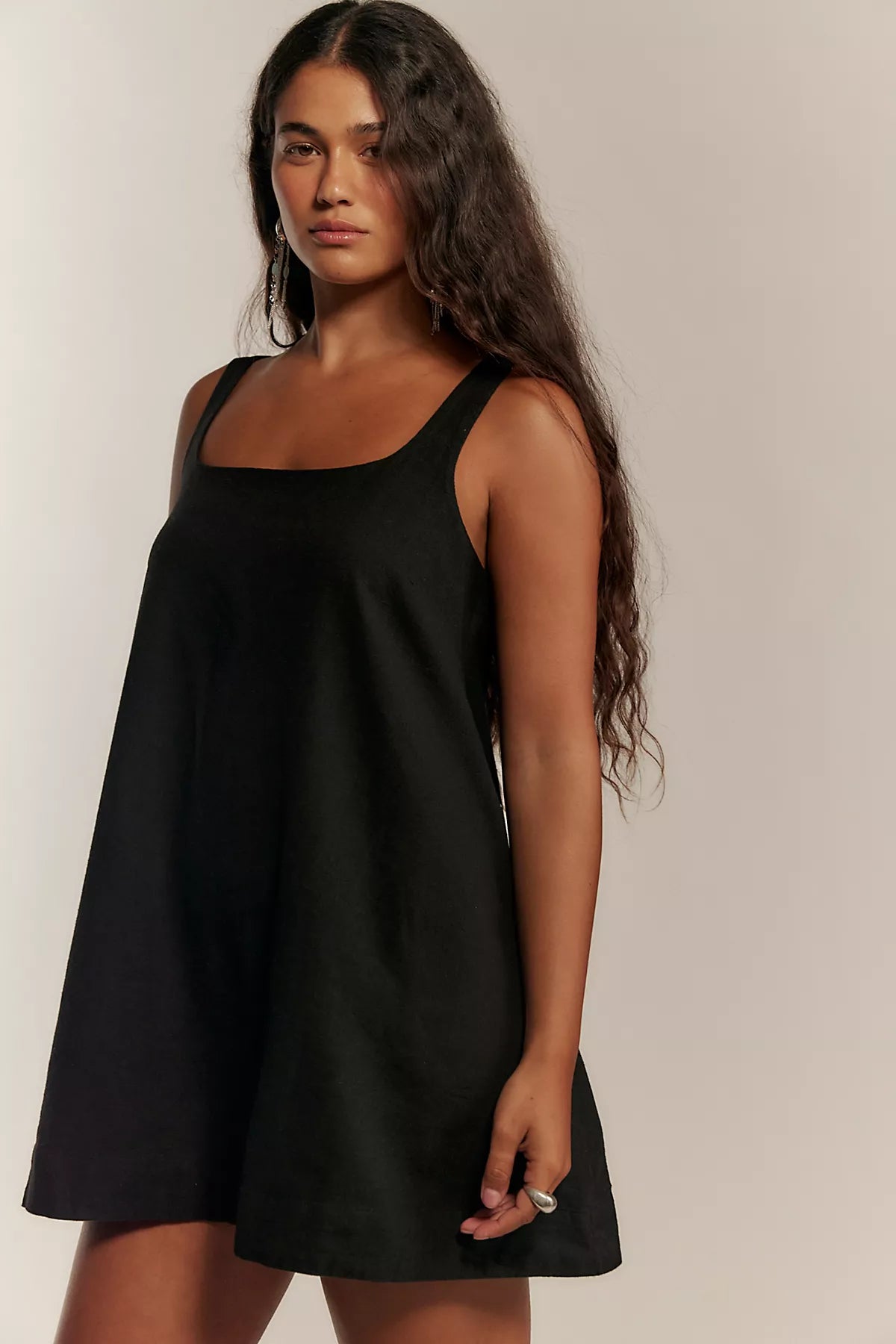 Breezy Linen Mini Dress