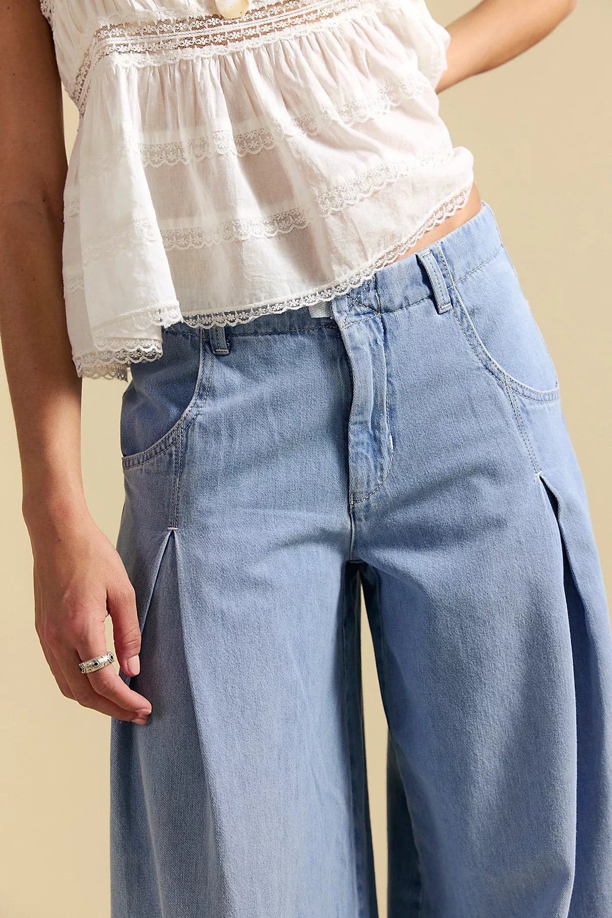 We The Free Essential Lotus Balloon Jeans