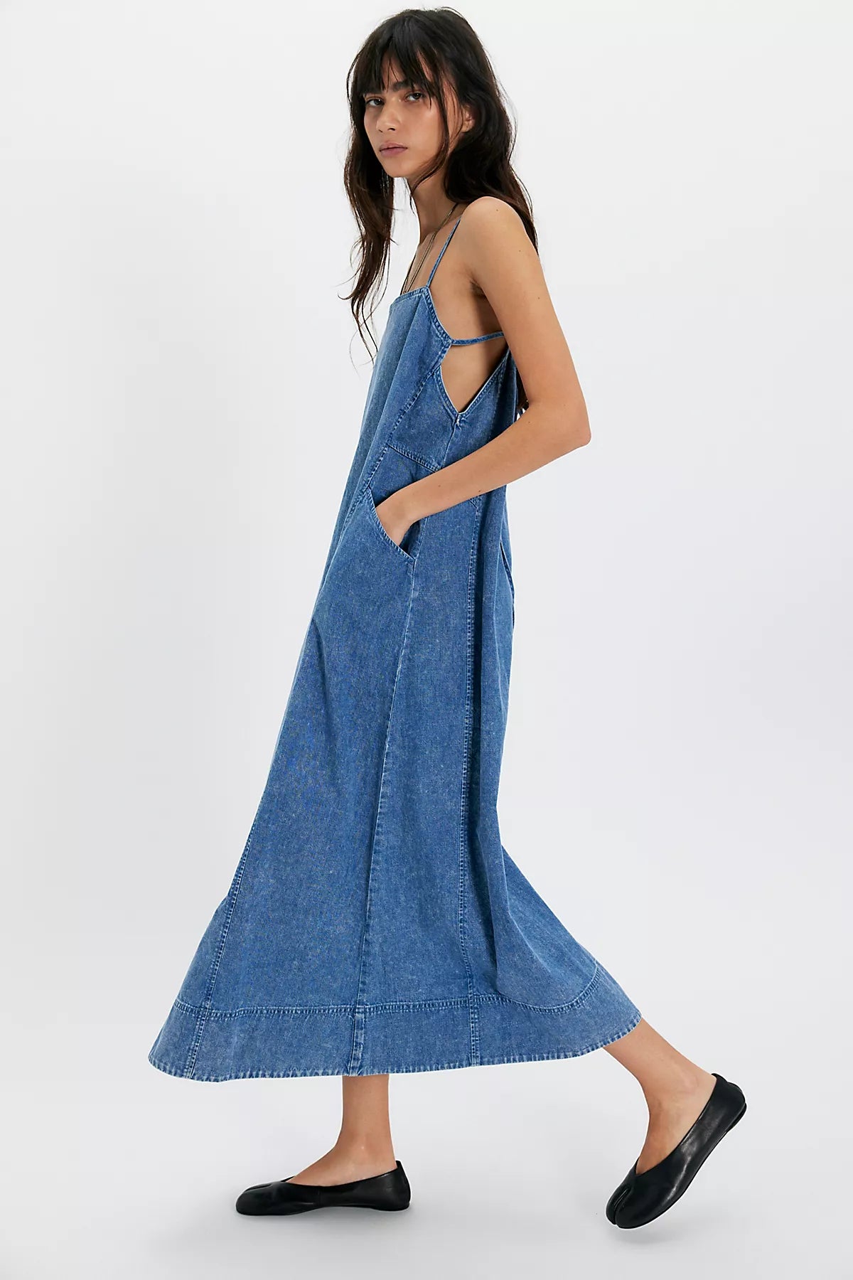 Miko Denim Midi Dress