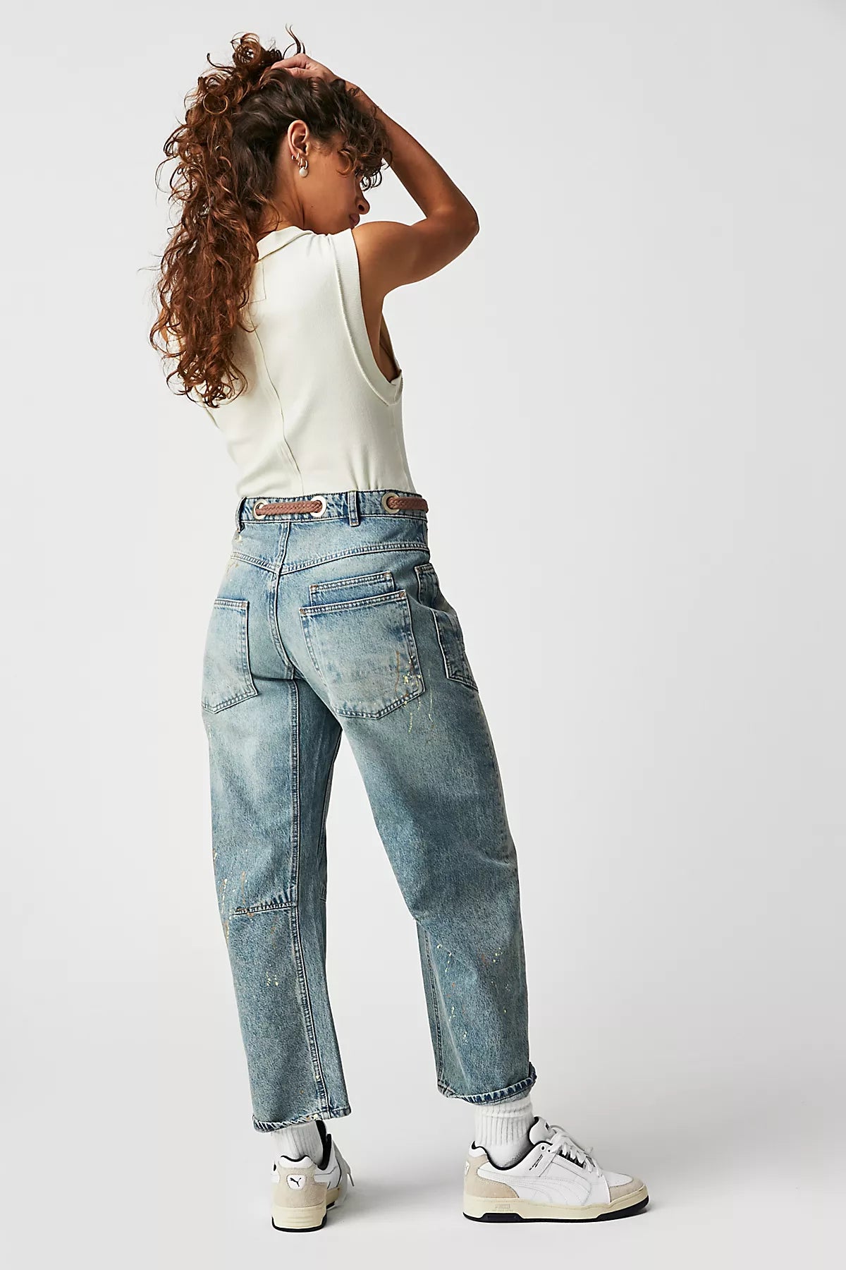 We The Free Moxie Pull-On Barrel Jeans