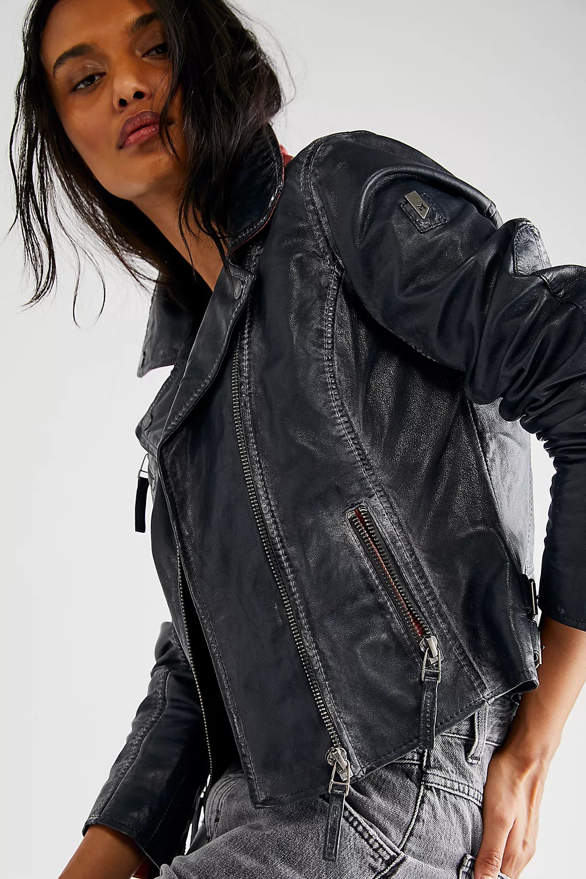 Christy Leather Moto Jacket