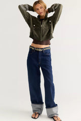 AGOLDE Big Cuff Jeans