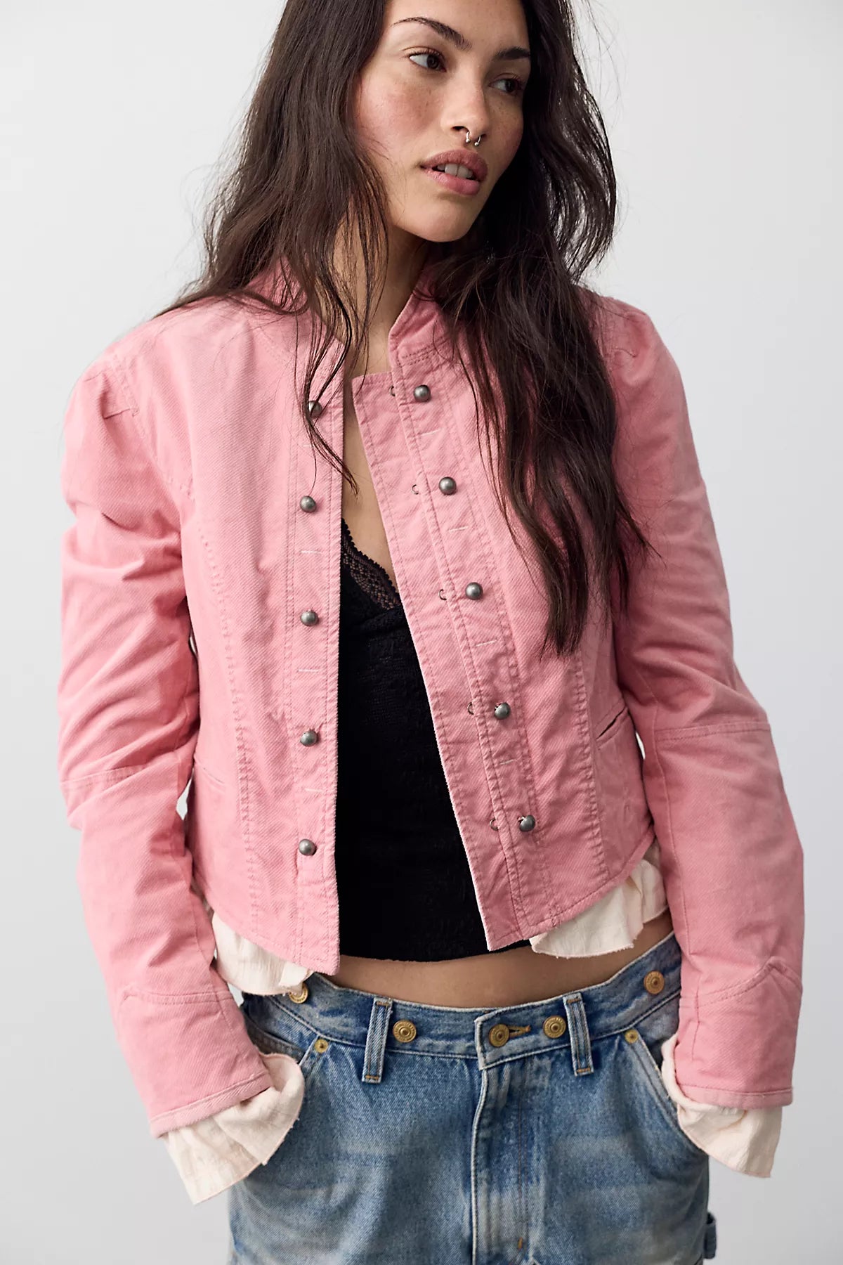 Cloud Nine Ruffle Band Jacket