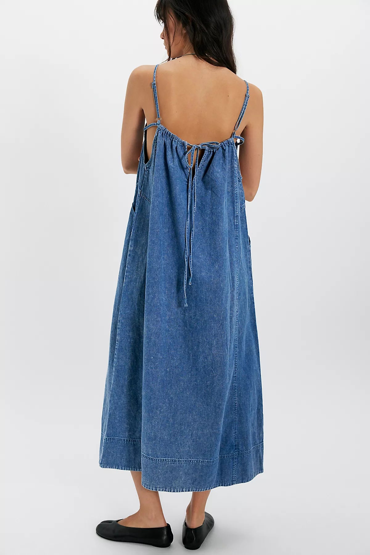Miko Denim Midi Dress