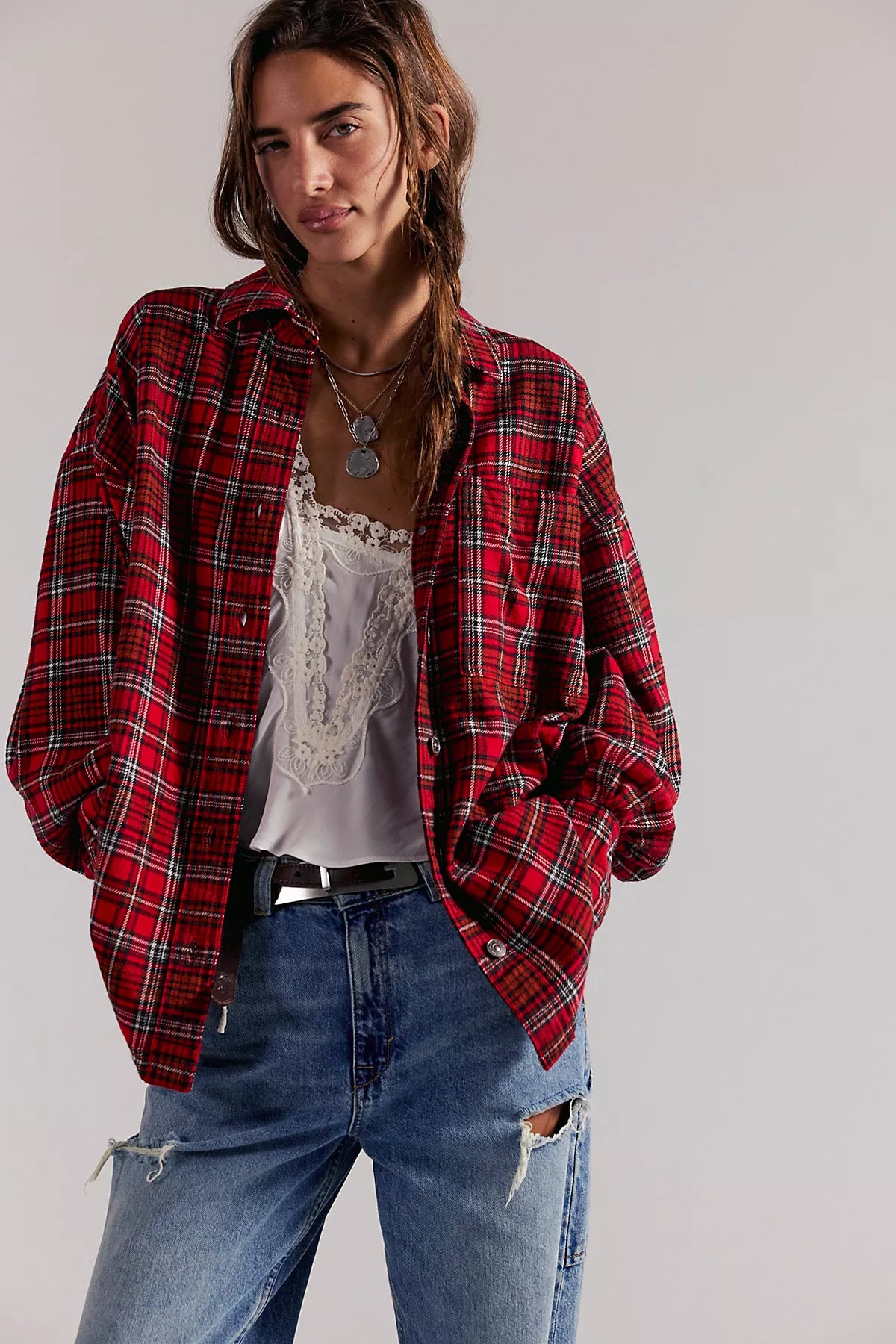 We The Free Ashley Plaid Shirt