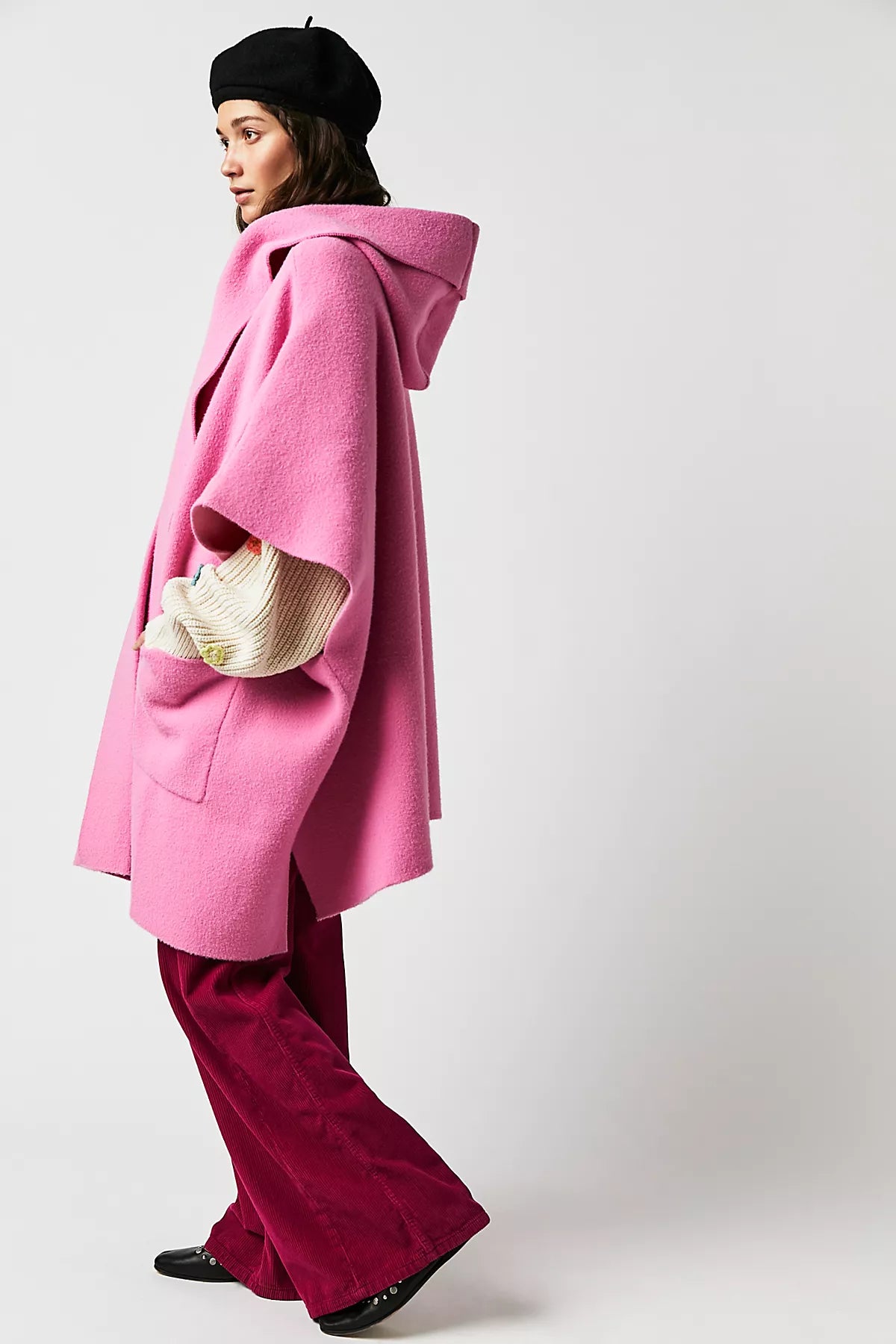 All I Need Cozy Hooded Duster