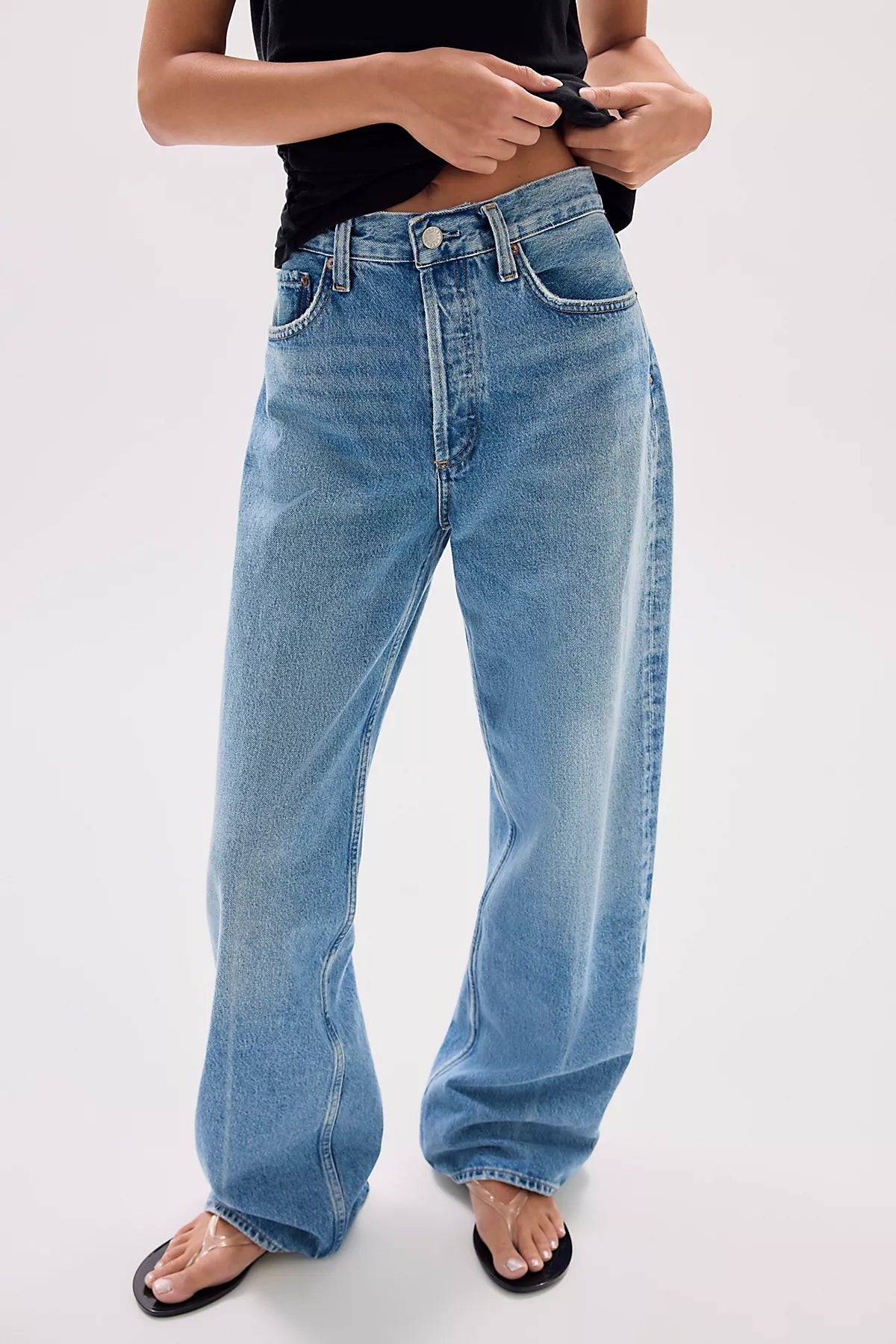 AGOLDE Long Arc Jeans