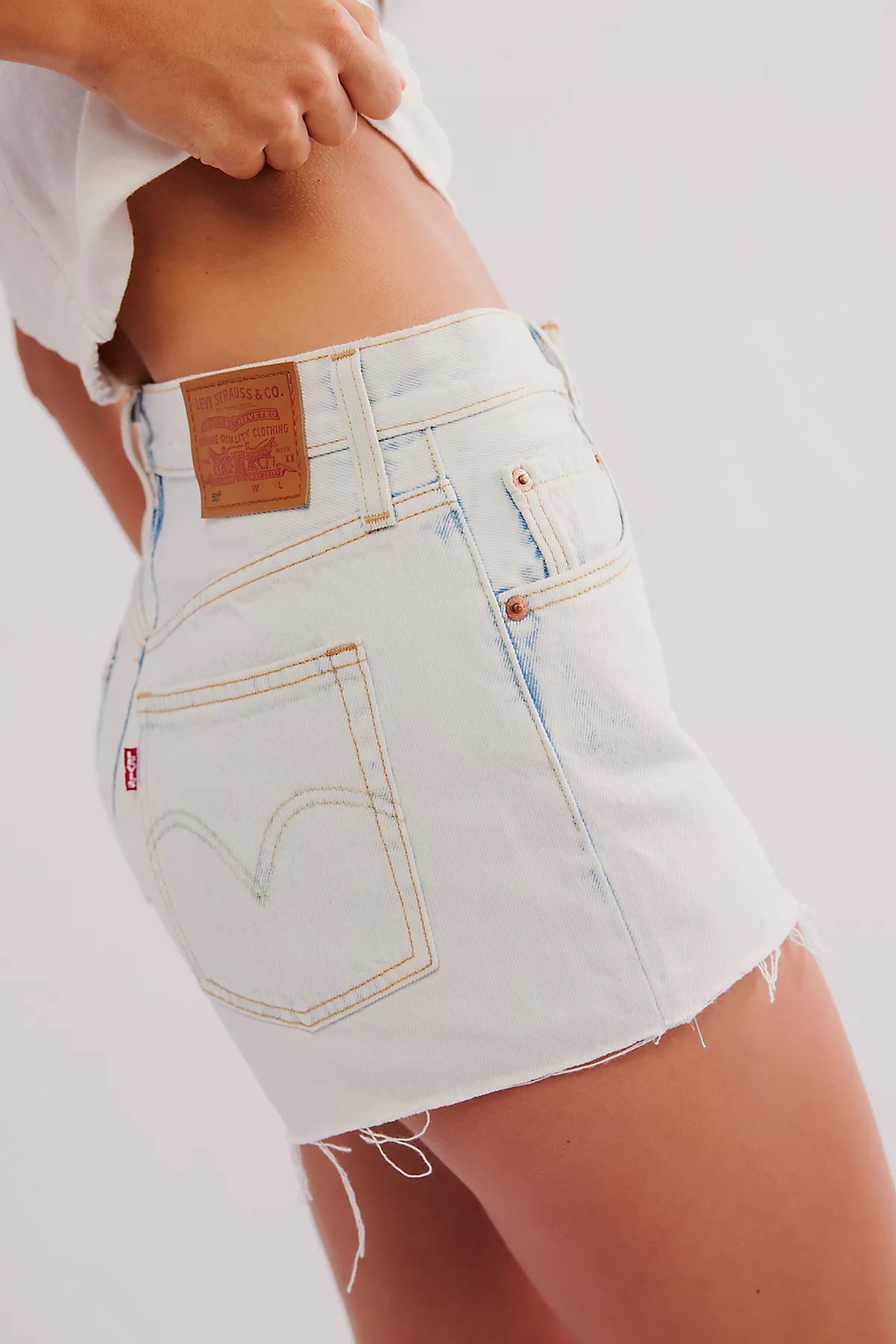 Levi’s 501 High-Rise Denim Shorts