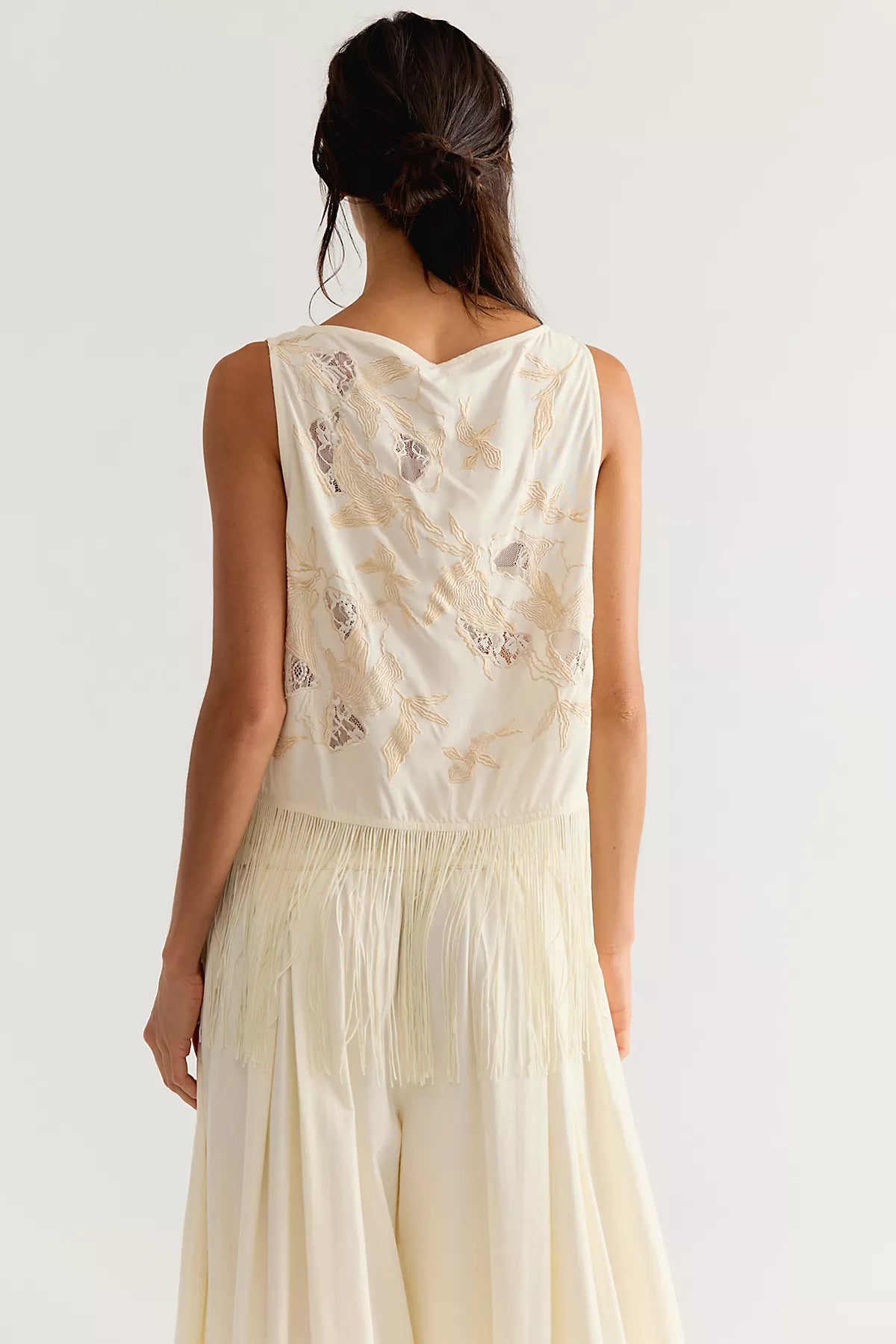 Carlie Fringe Top