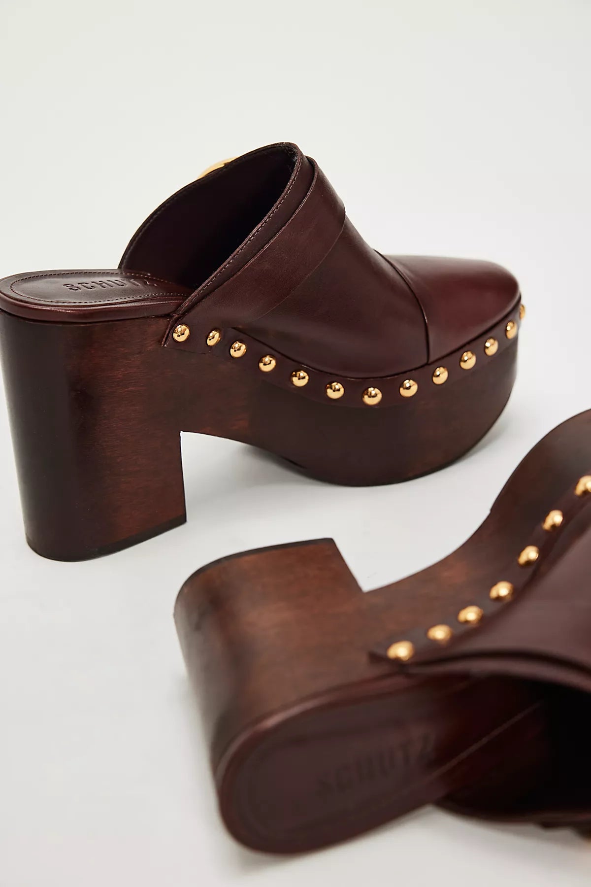 Poppy Buckle Clogs