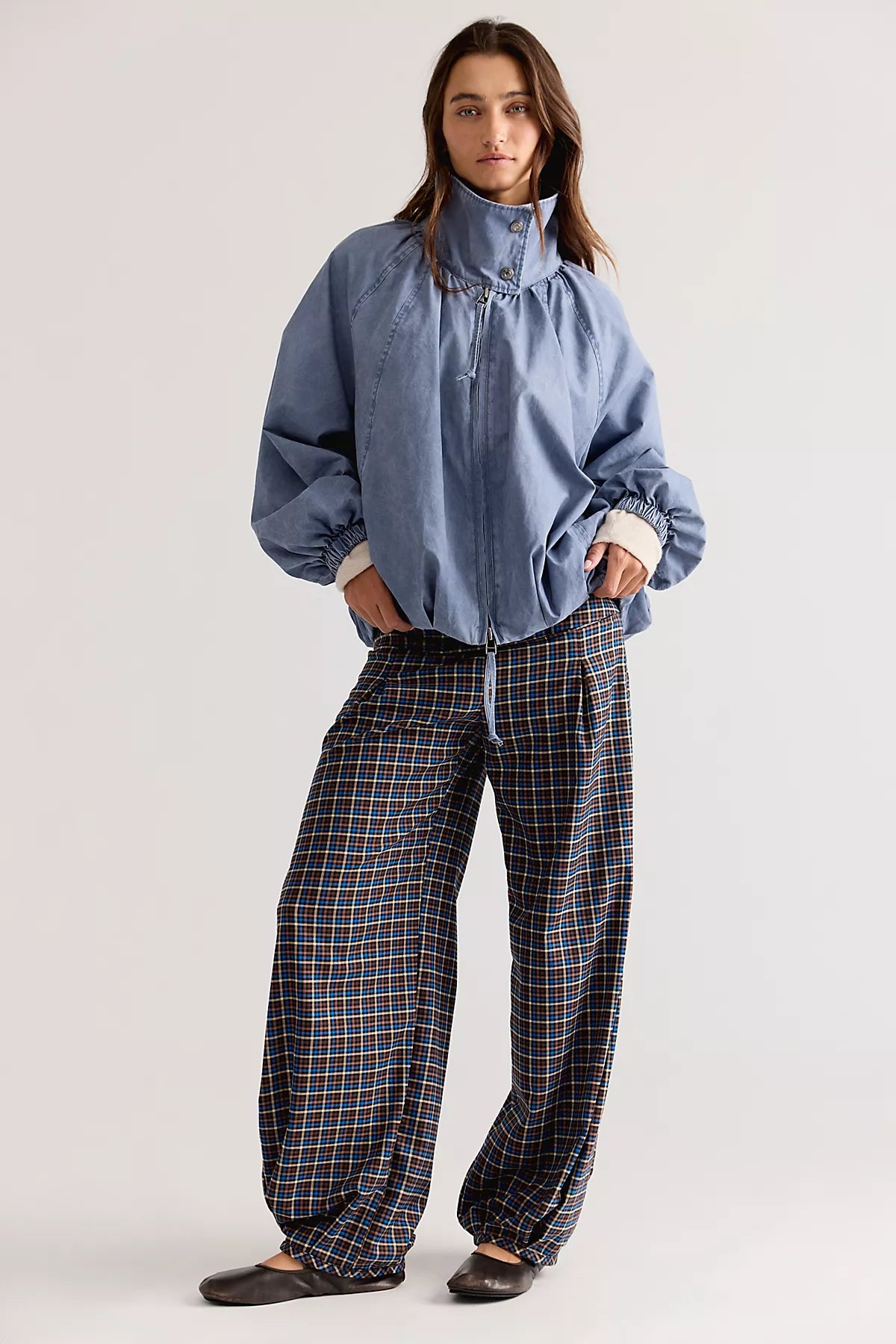 Chelsea Funnel-Neck Jacket