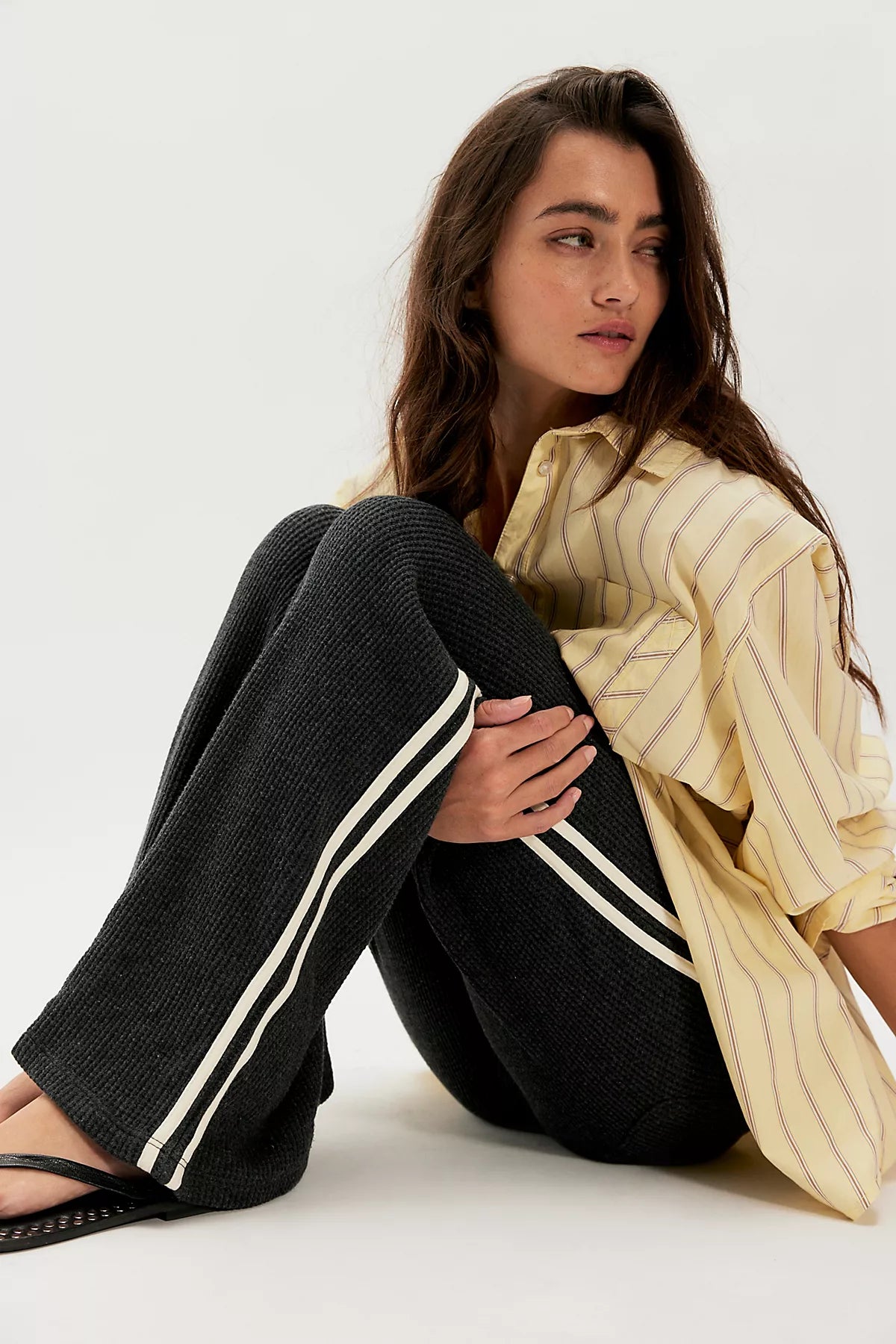 DONNI The Thermal Stripe Pants