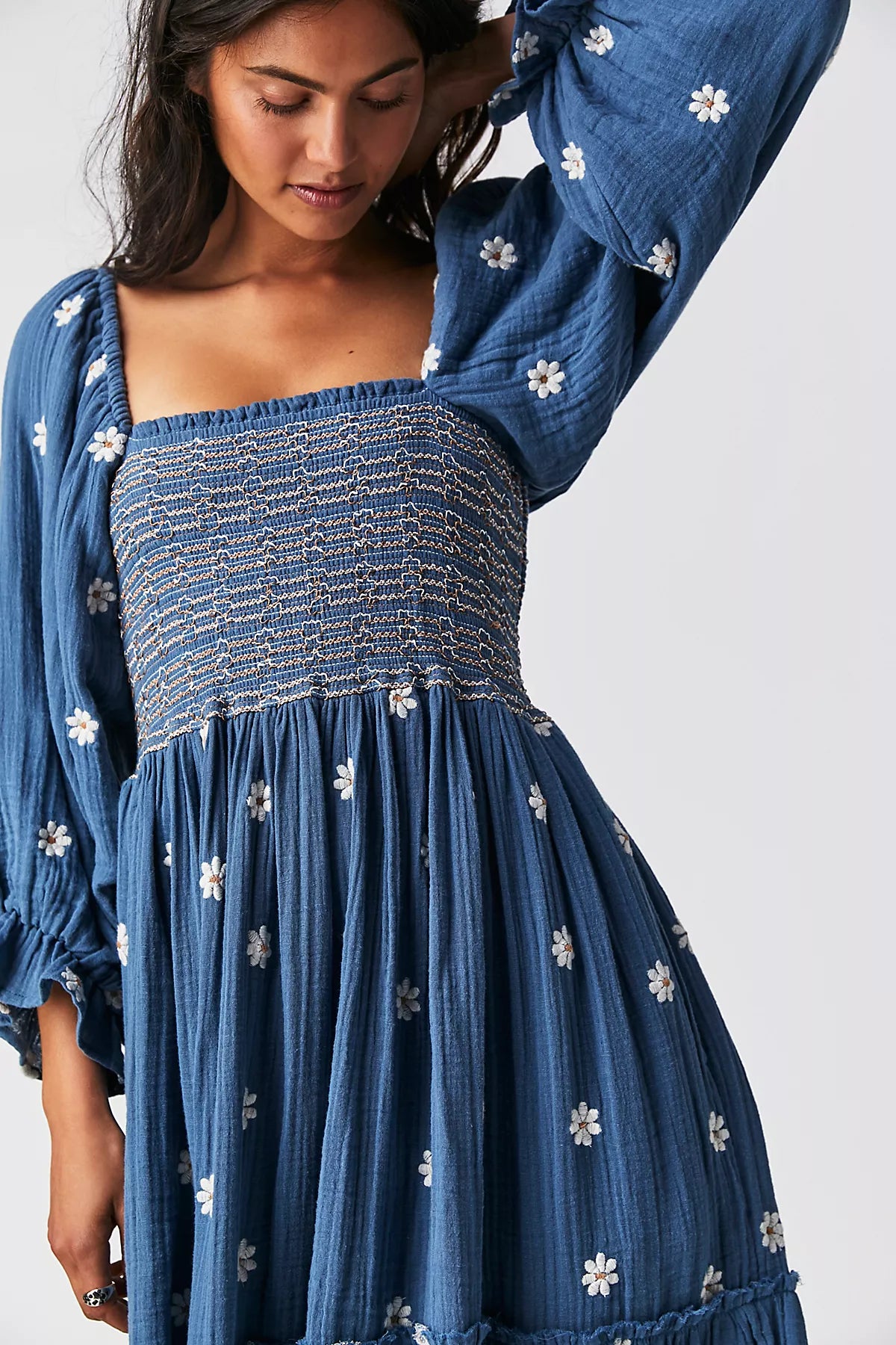 Dahlia Embroidered Maxi Dress