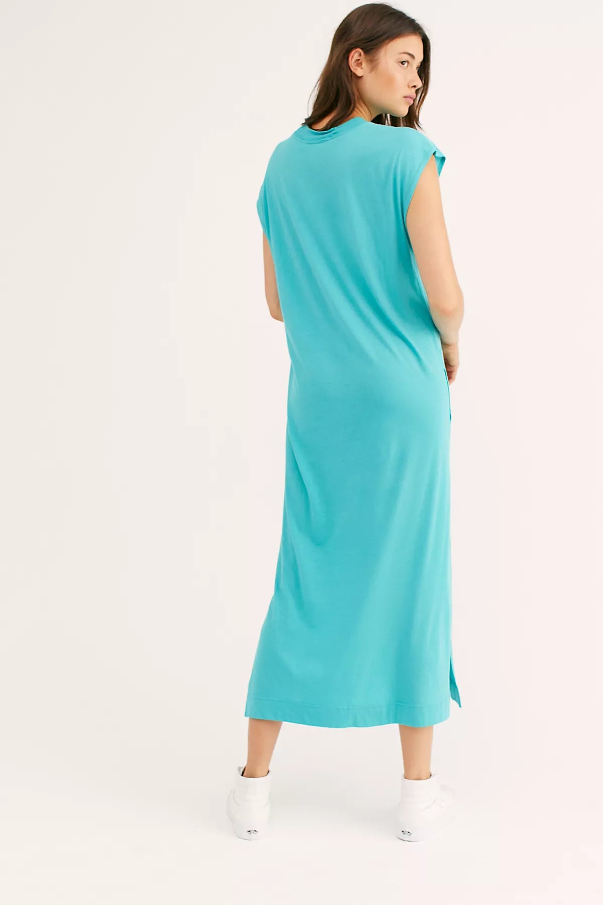 All Day Long Midi T-Shirt Dress
