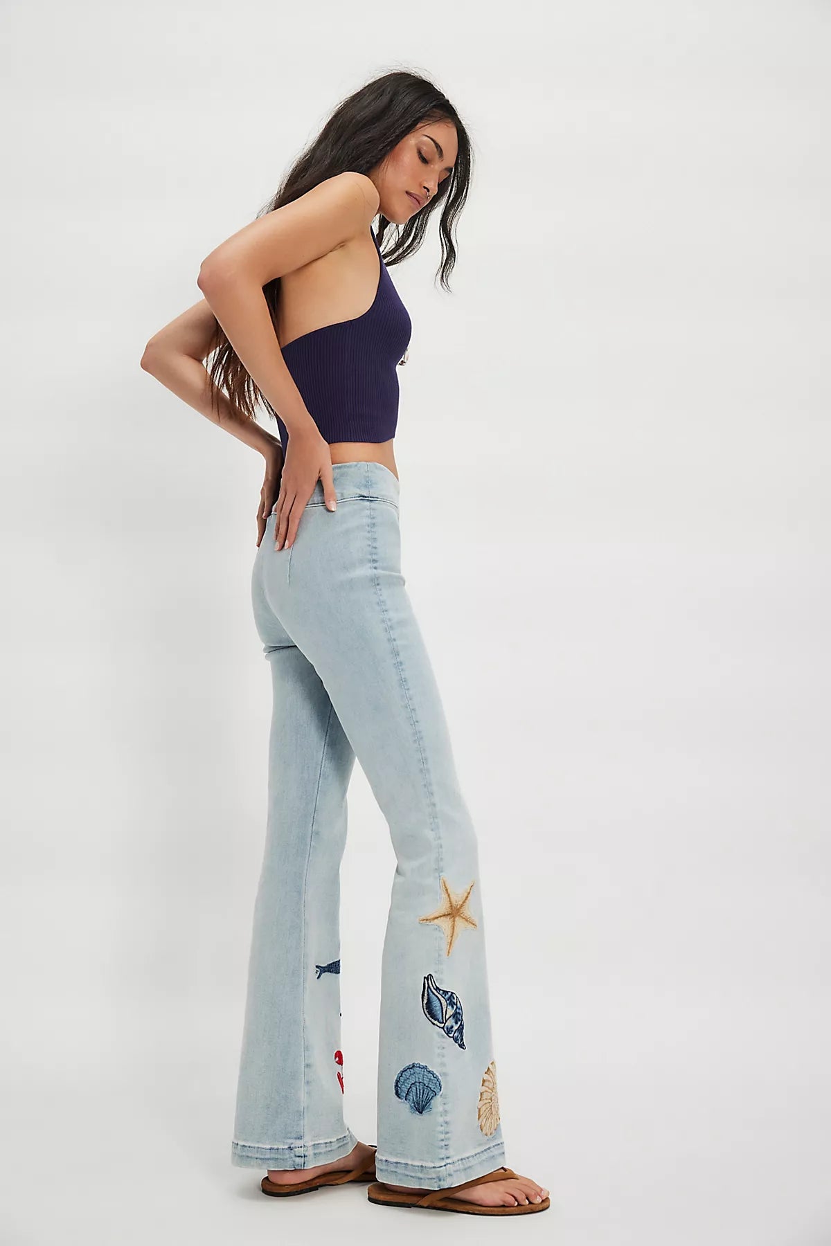 Driftwood Wyatt Embroidered Jeans
