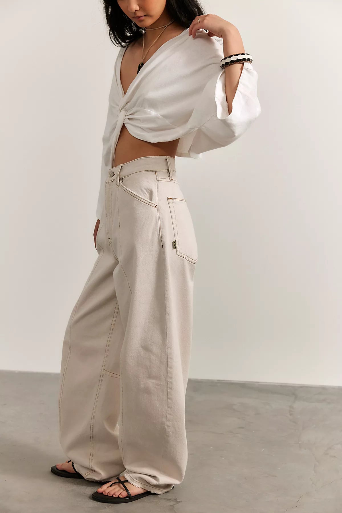 Dala Lido Flatseam Barrel Jeans