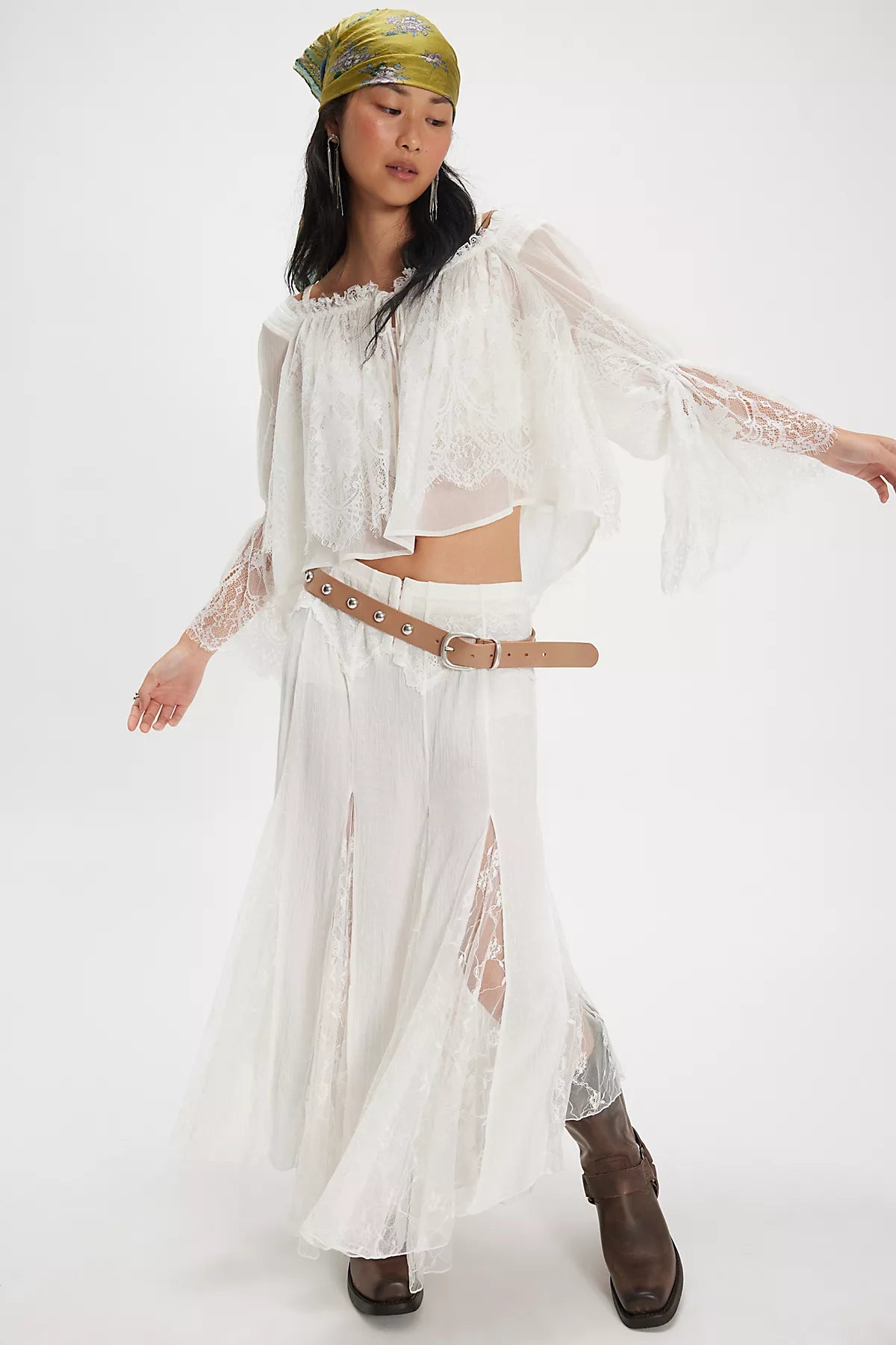 Nice To Meet You Maxi Slip Skirt