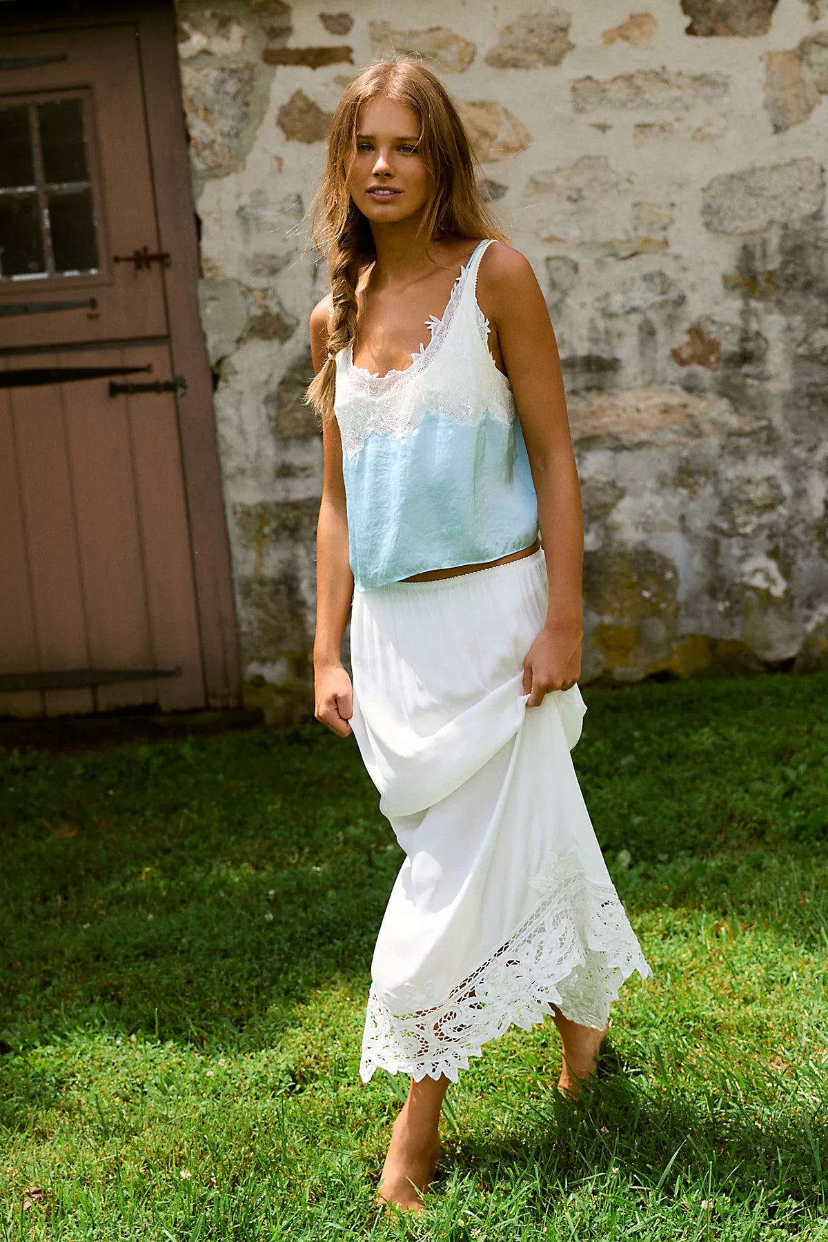 Buttercup Maxi Slip Skirt