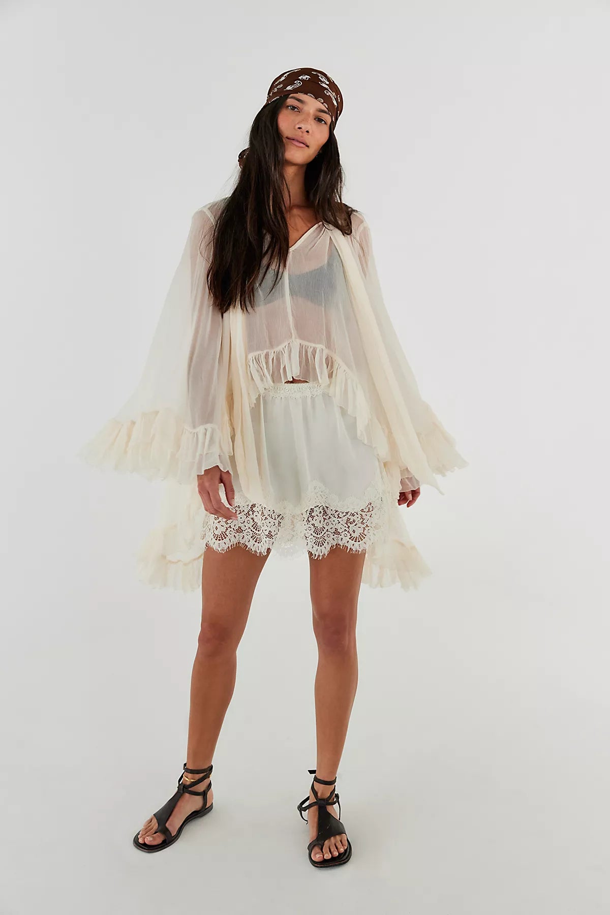 Full Sleeve Frill Top