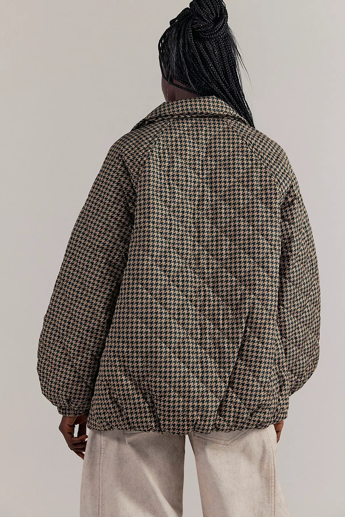 Barbour Laoise Check Quilted Jacket
