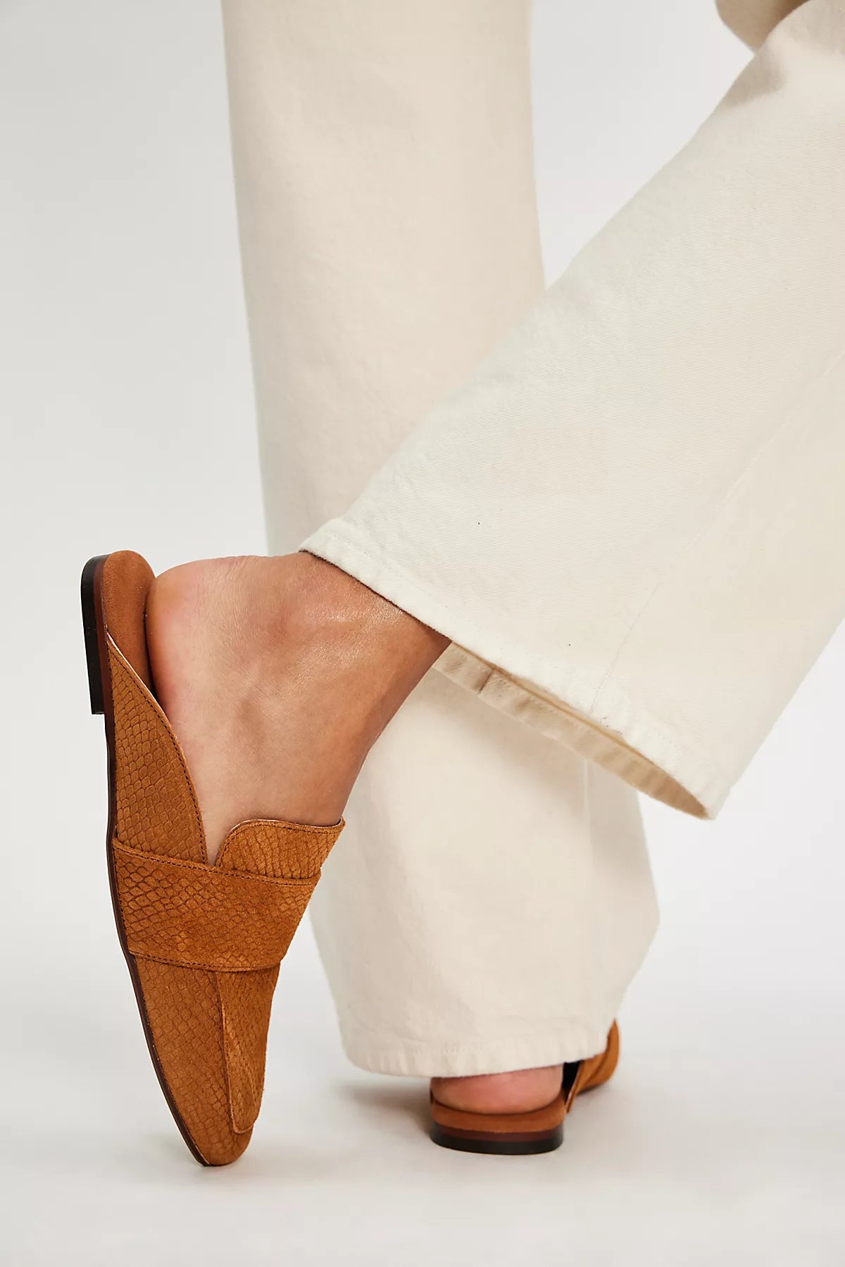 At Ease Embossed Loafers