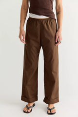 DONNI. Pop Pinstripe Simple Pants