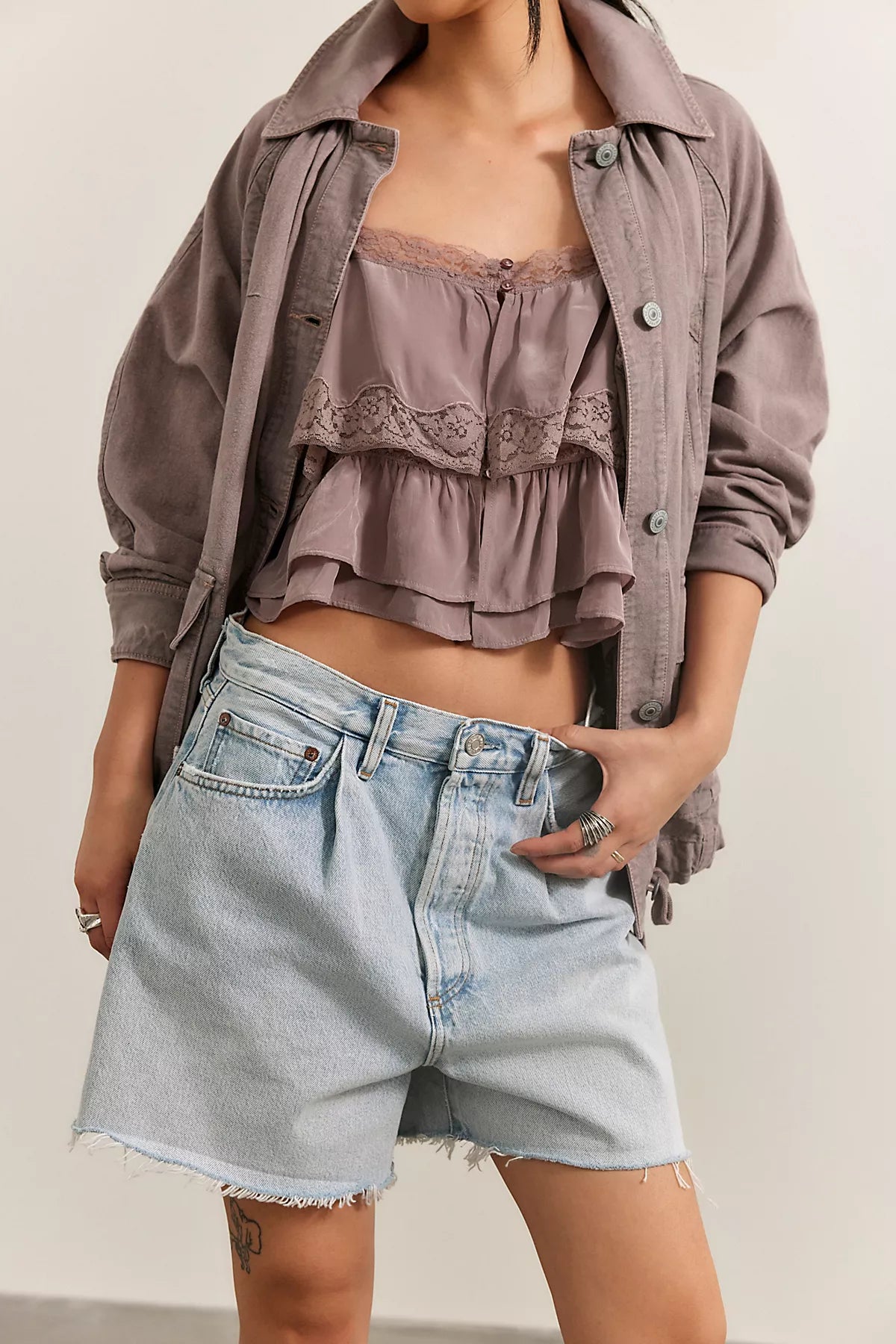 AGOLDE Rhoda Shorts