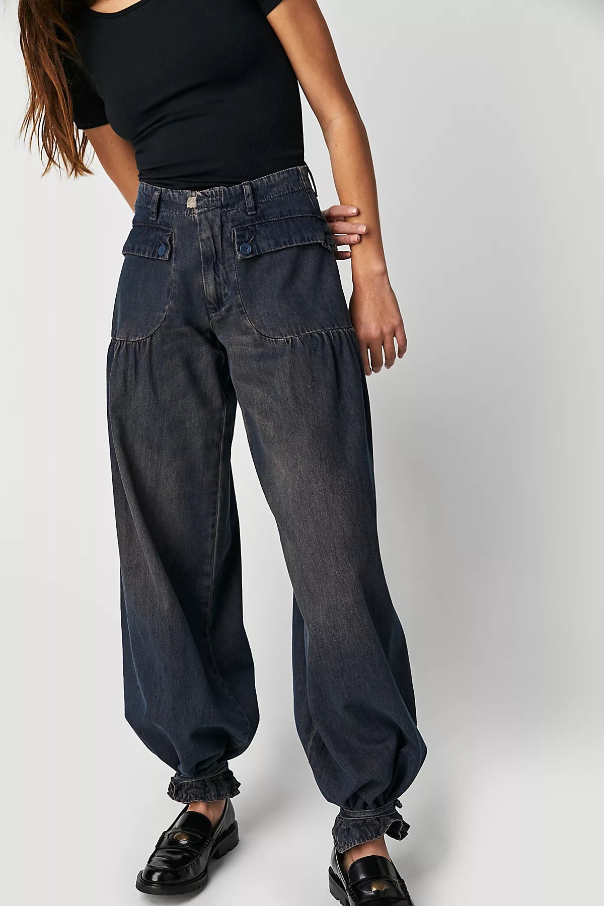 We The Free Lotus Balloon Jeans
