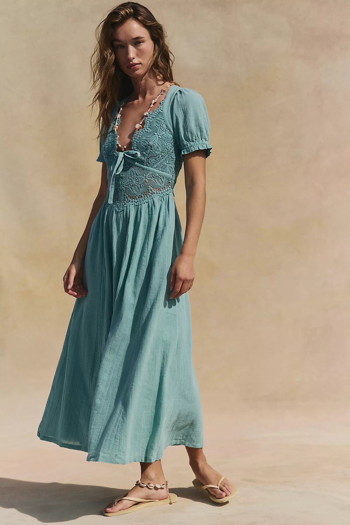 All You Need Is Lace Midi Dress
