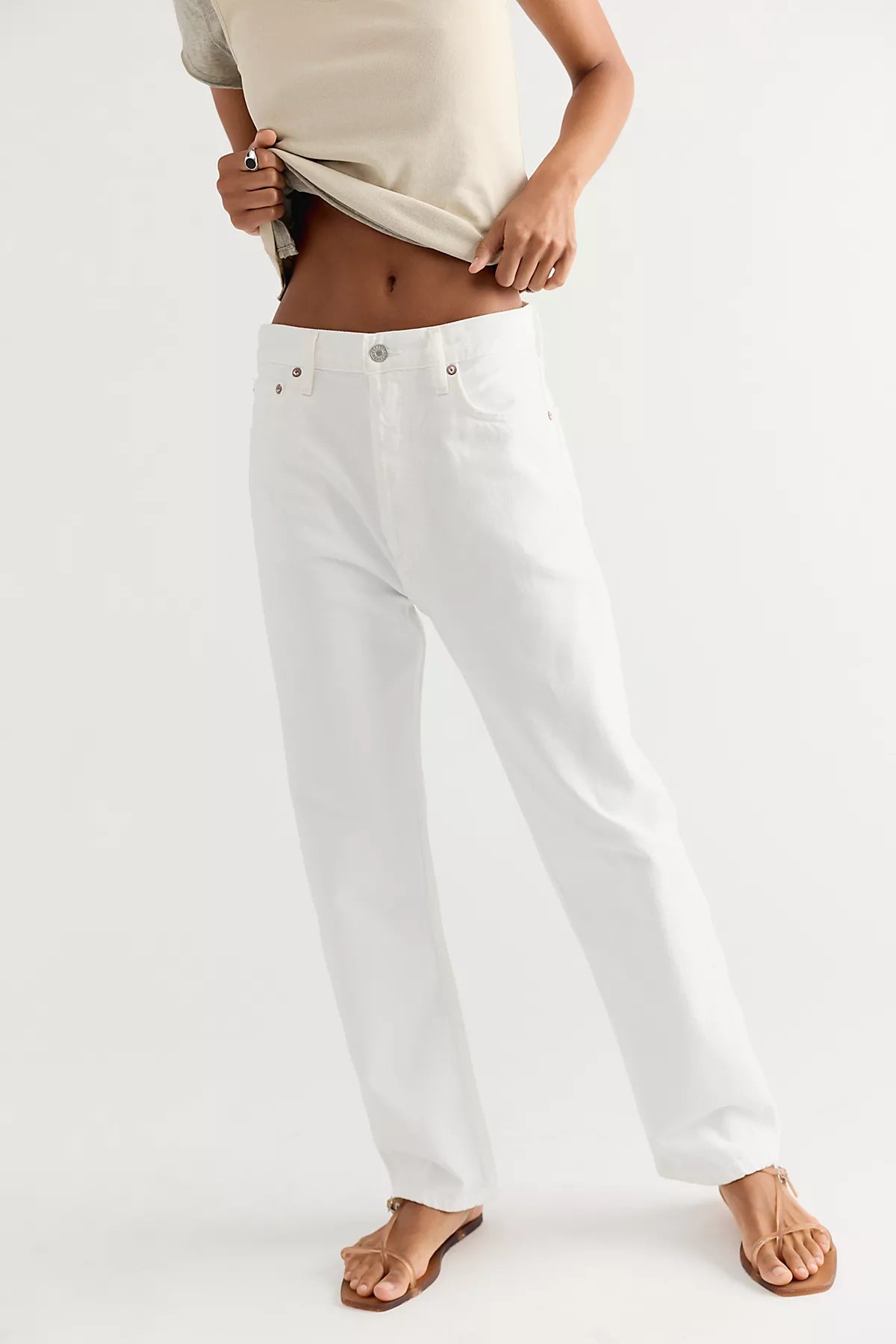 AGOLDE 90s Pinch Waist Crop Jeans