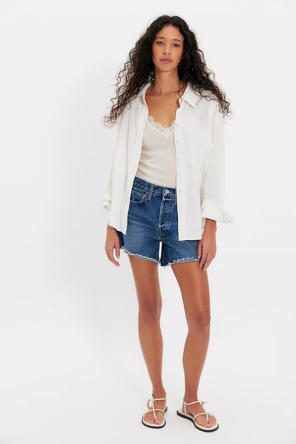 AGOLDE Parker Long Shorts