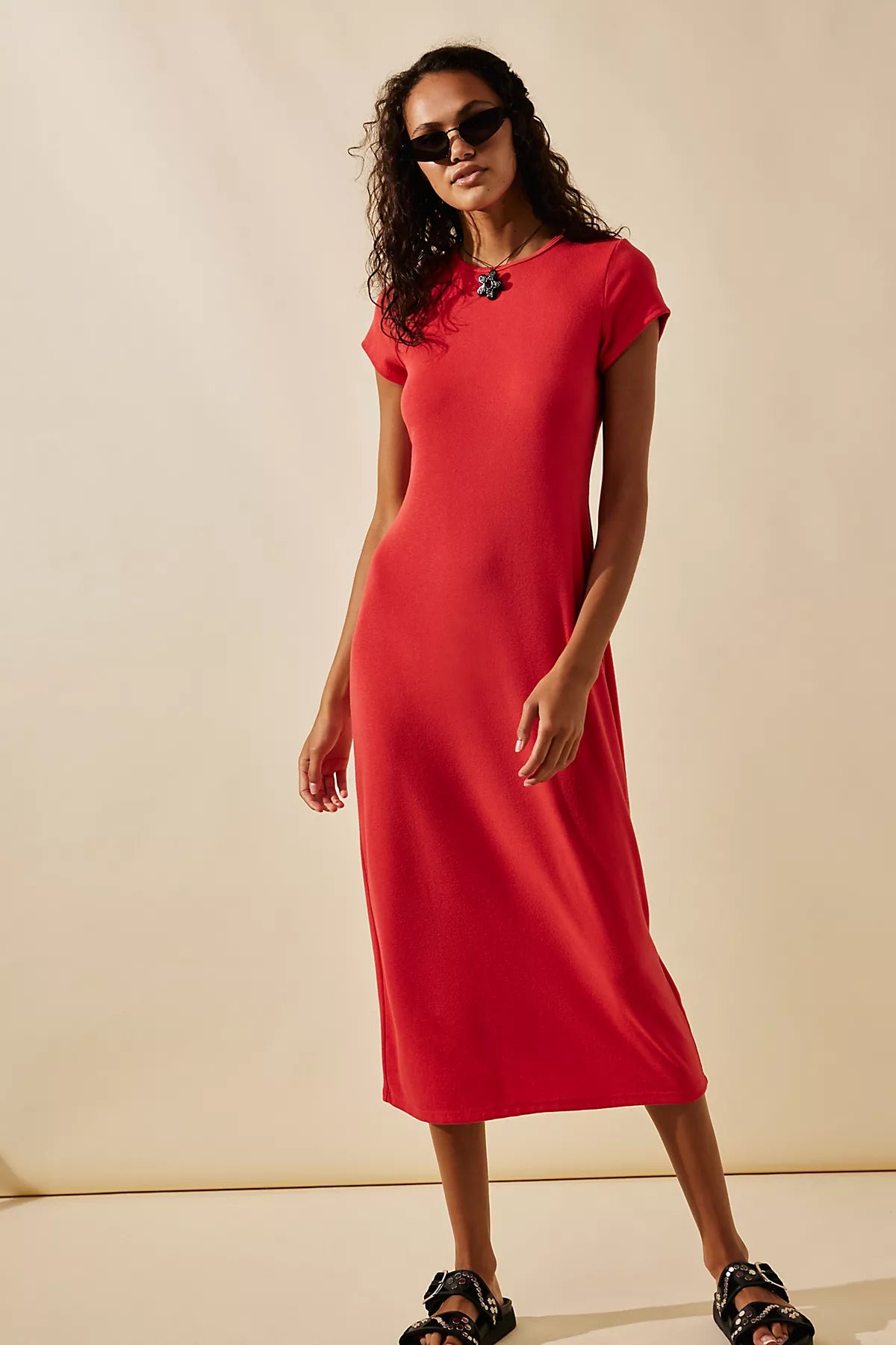 Good Feels Slim Midi Dress