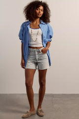 AGOLDE NYE Denim Shorts