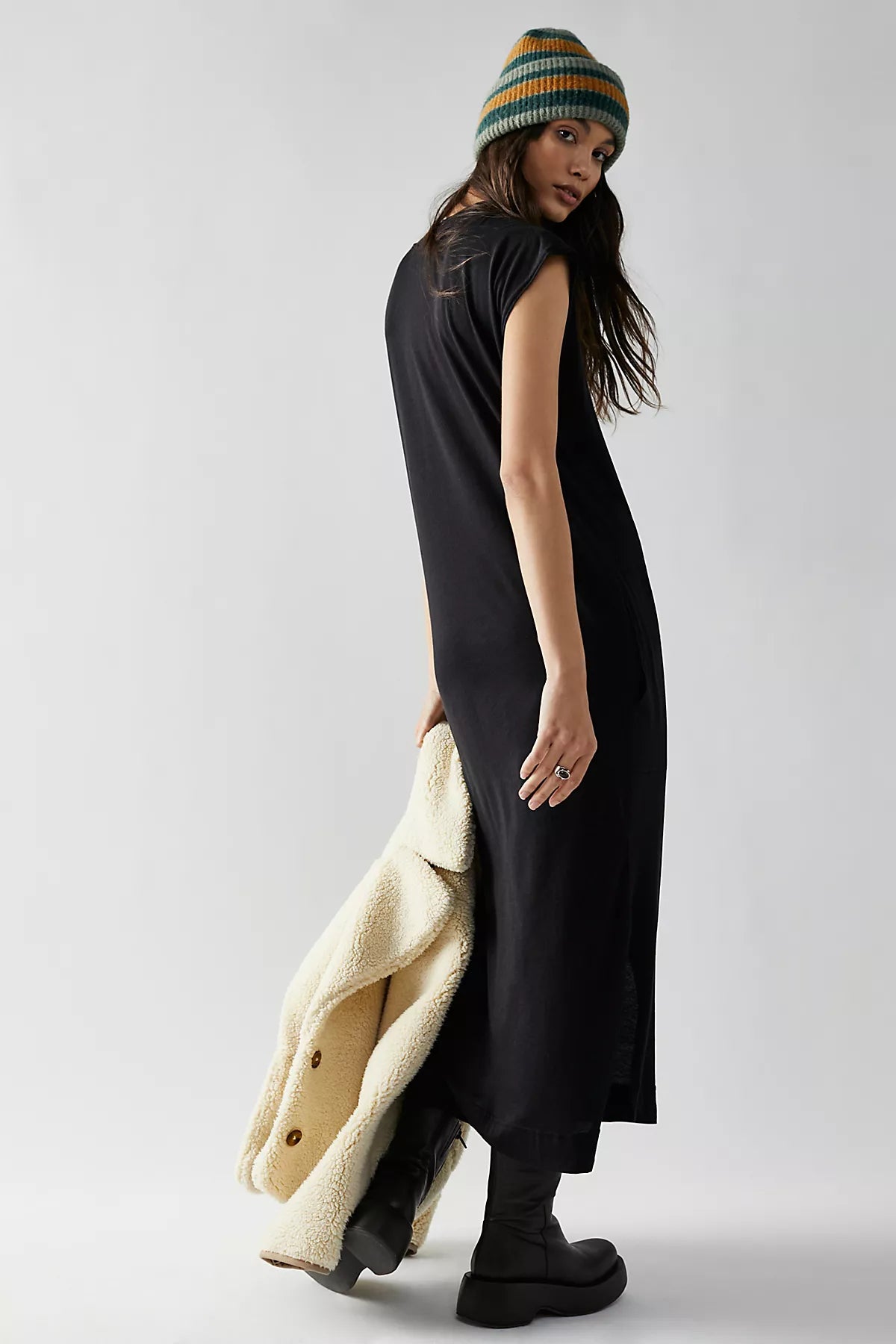 All Day Long Midi T-Shirt Dress