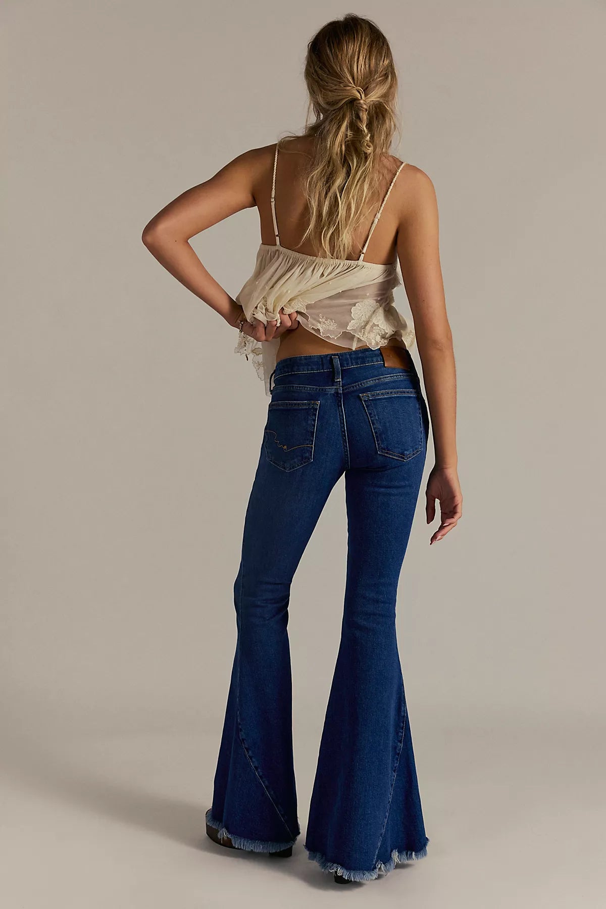 We The Free Emre Low-Rise Flare Jeans