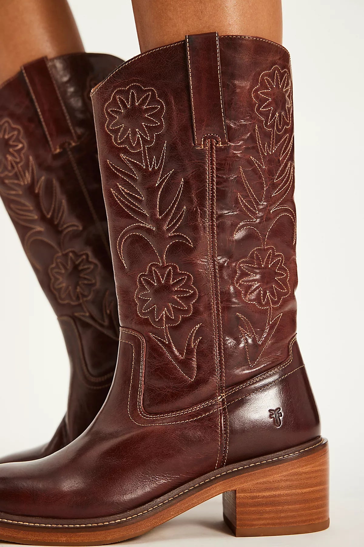 Frye Kate Deco Stich Boots