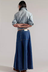Closed Long Denim Skirt