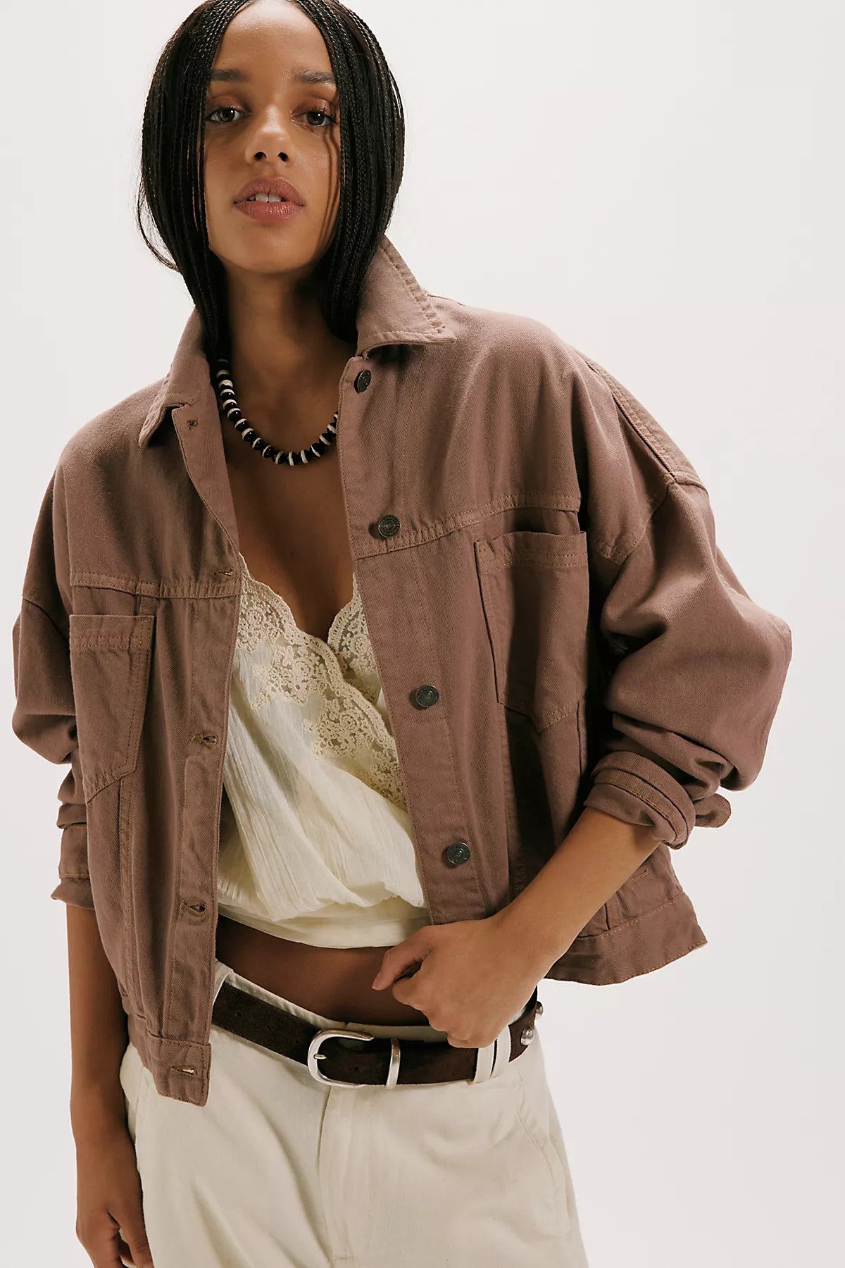 We The Free Opal Swing Denim Jacket