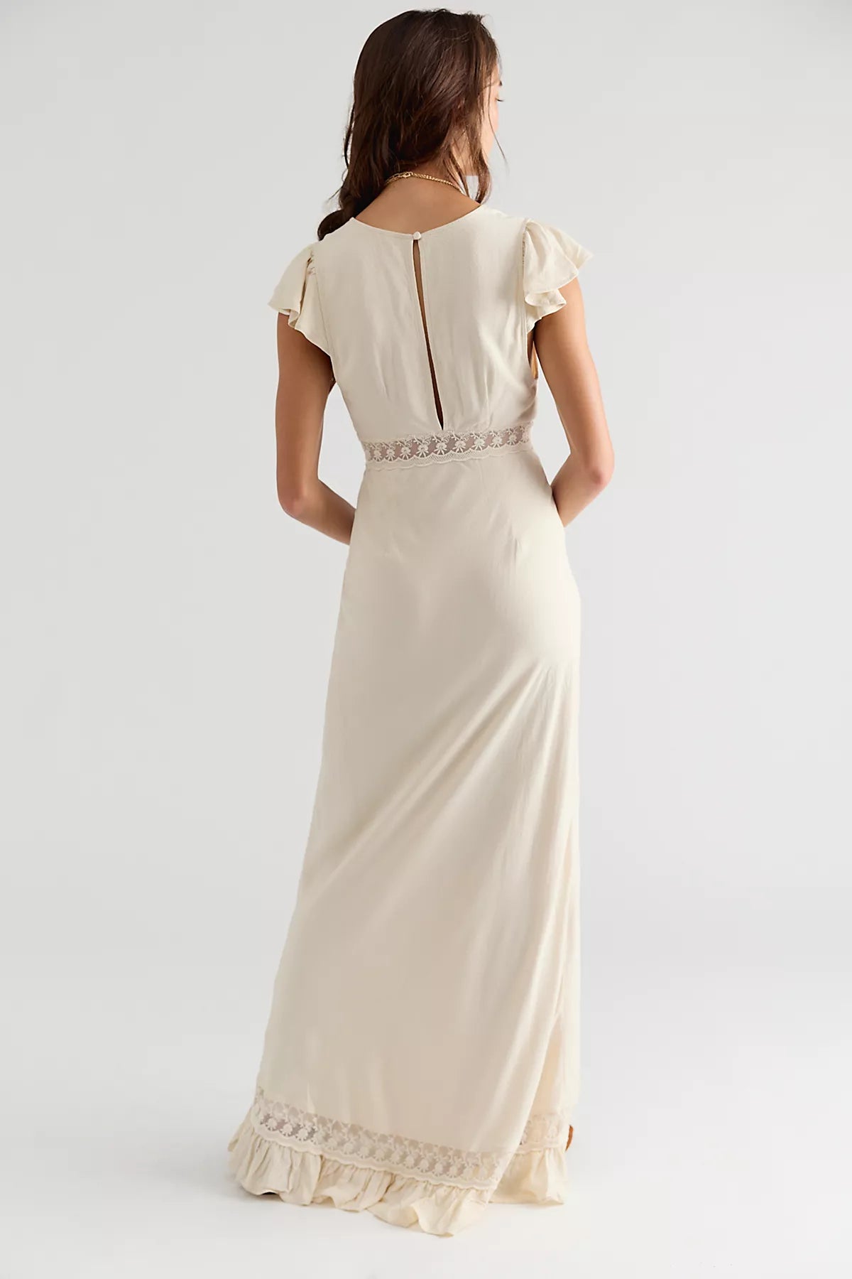 Eternal Soul Solid Maxi Dress