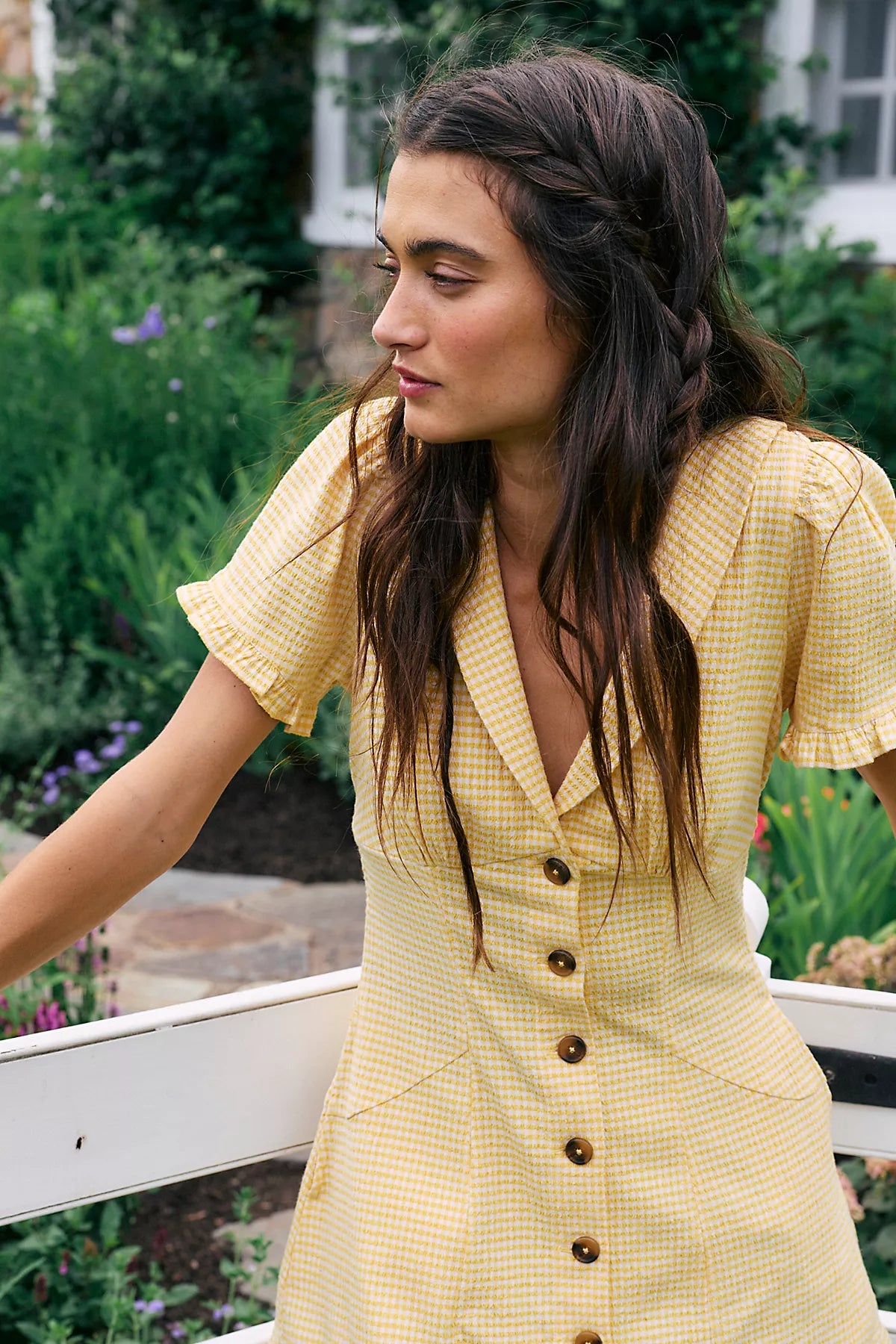 Corrine Button Down Mini Dress