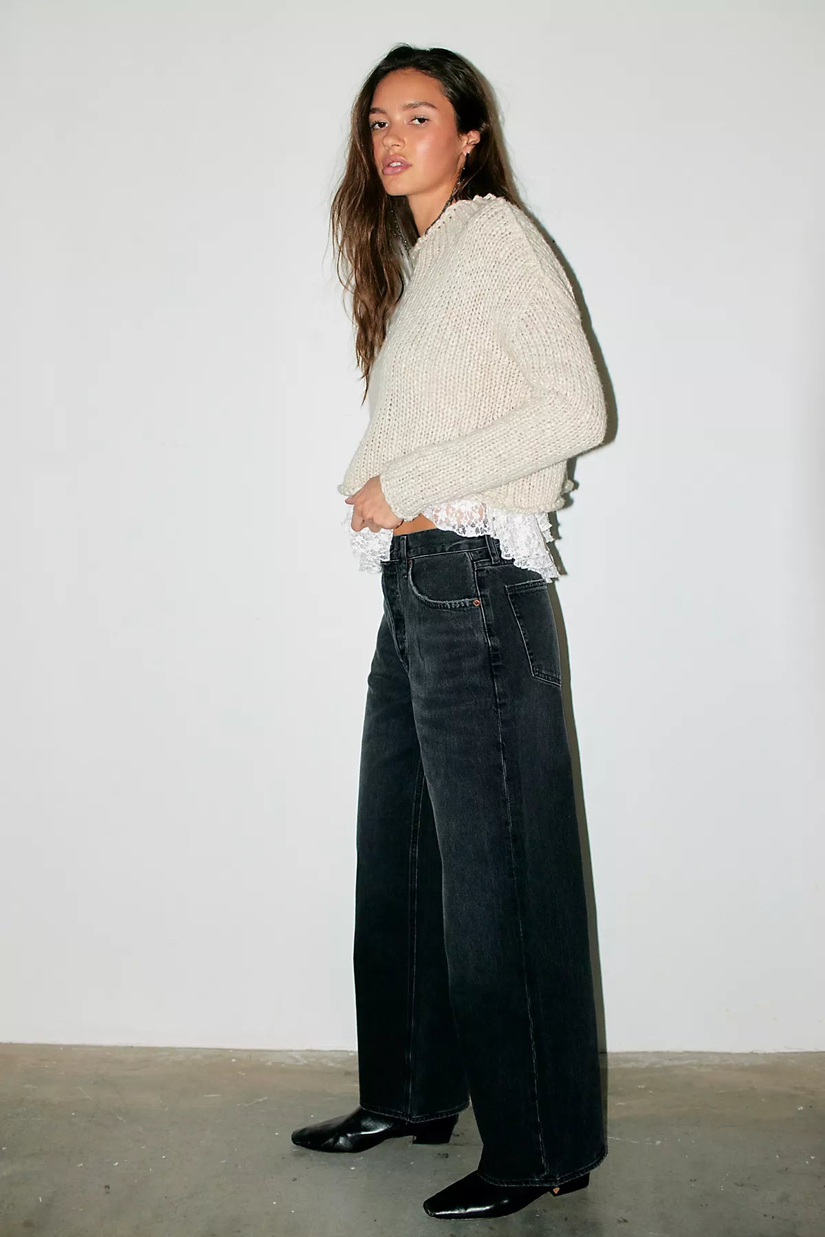AGOLDE Low-Rise Baggy Jeans