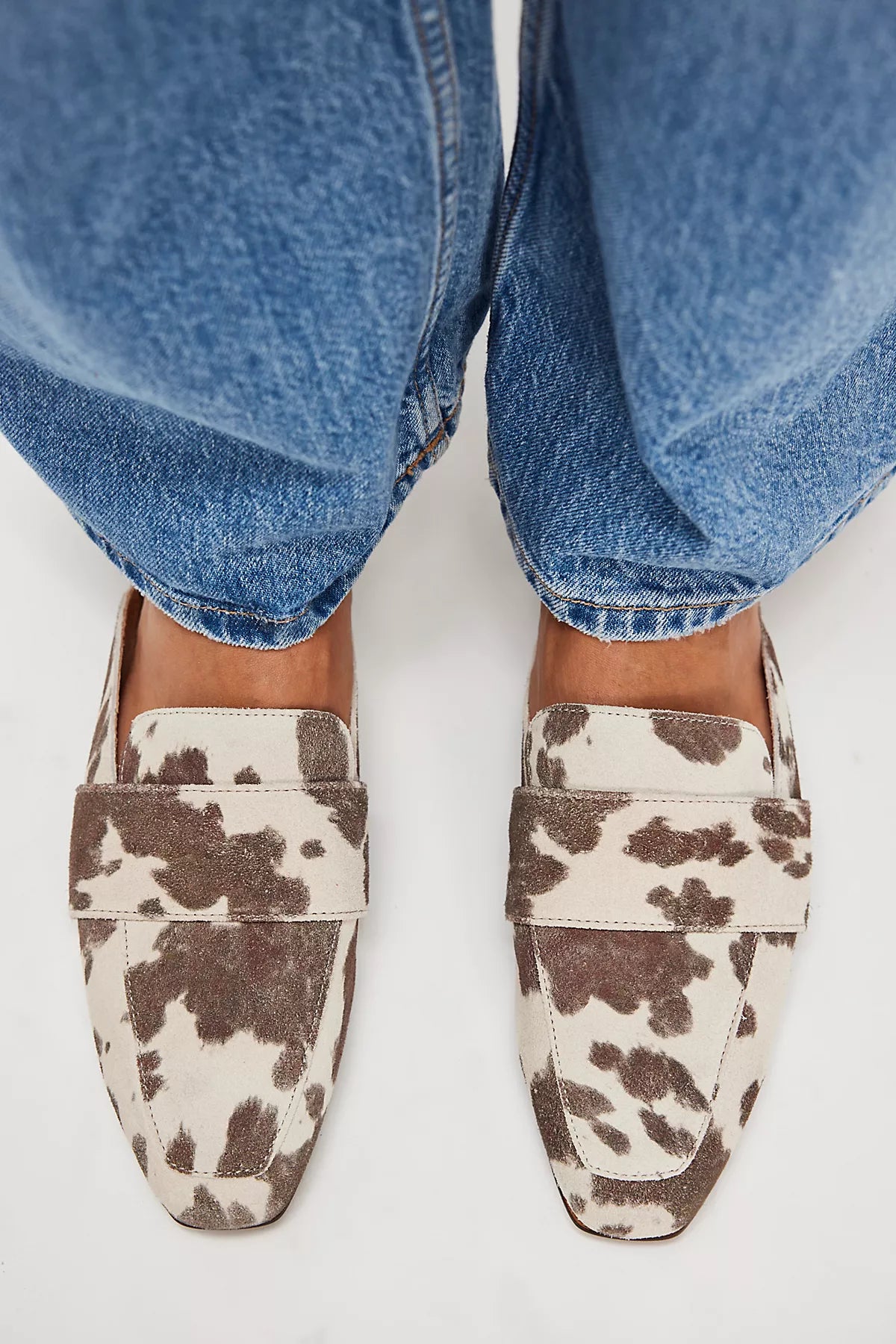 At Ease Embossed Loafers