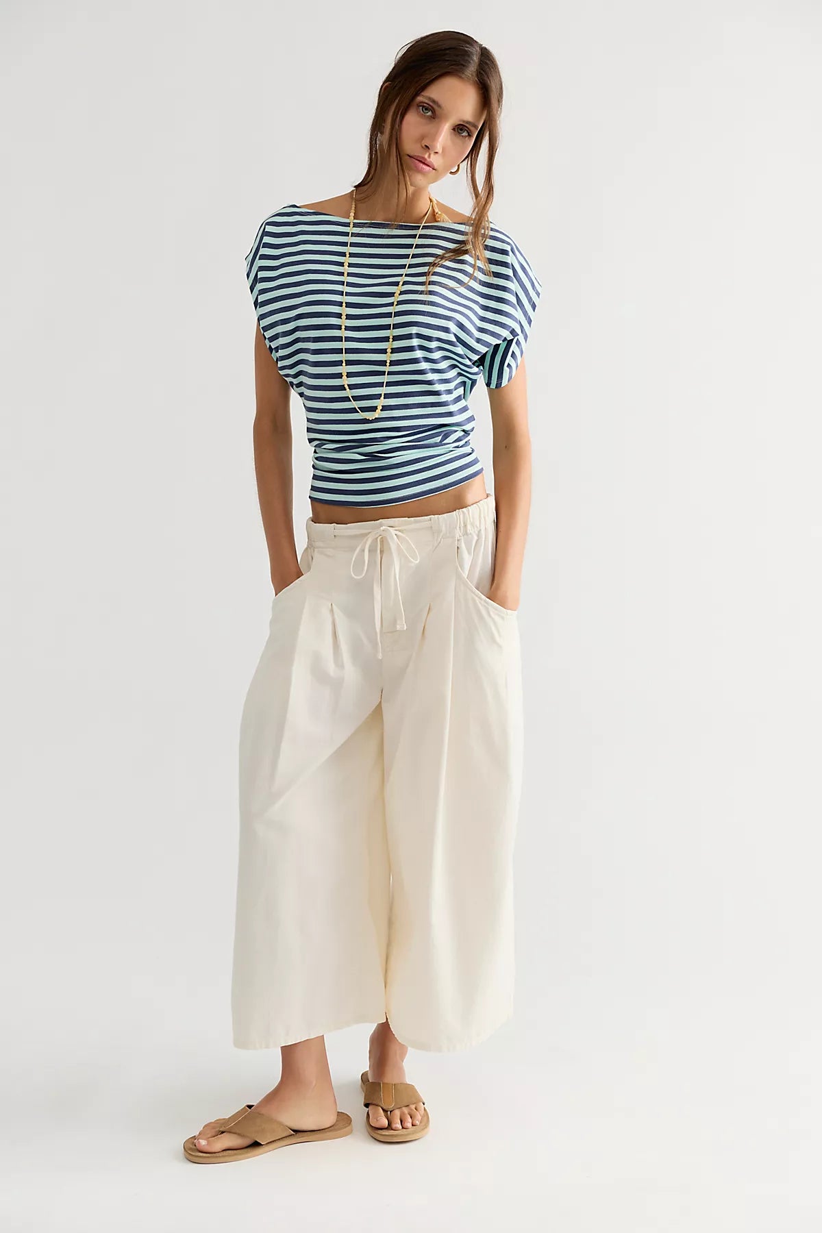 Geel Fletcher Striped Top