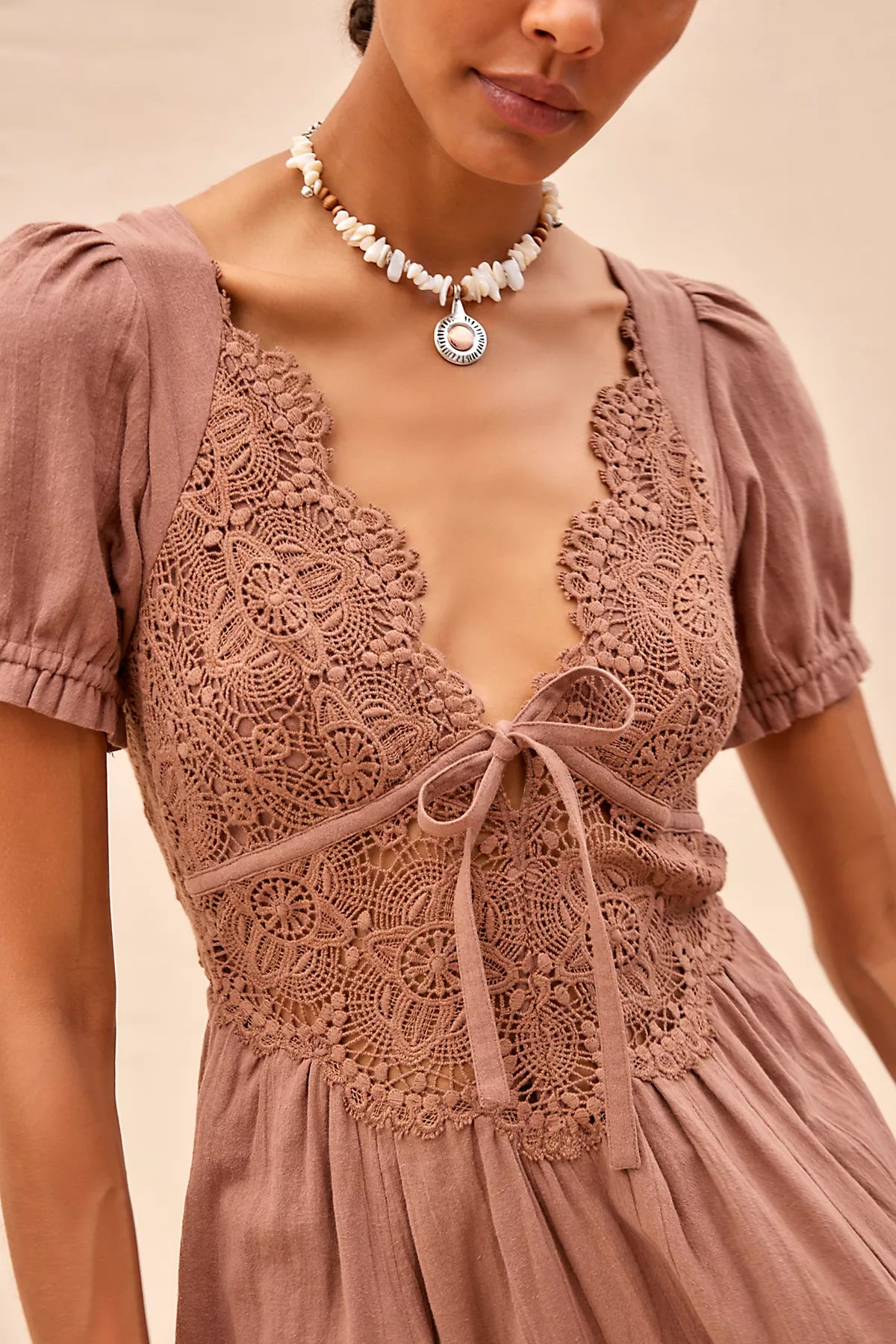 All You Need Is Lace Midi Dress