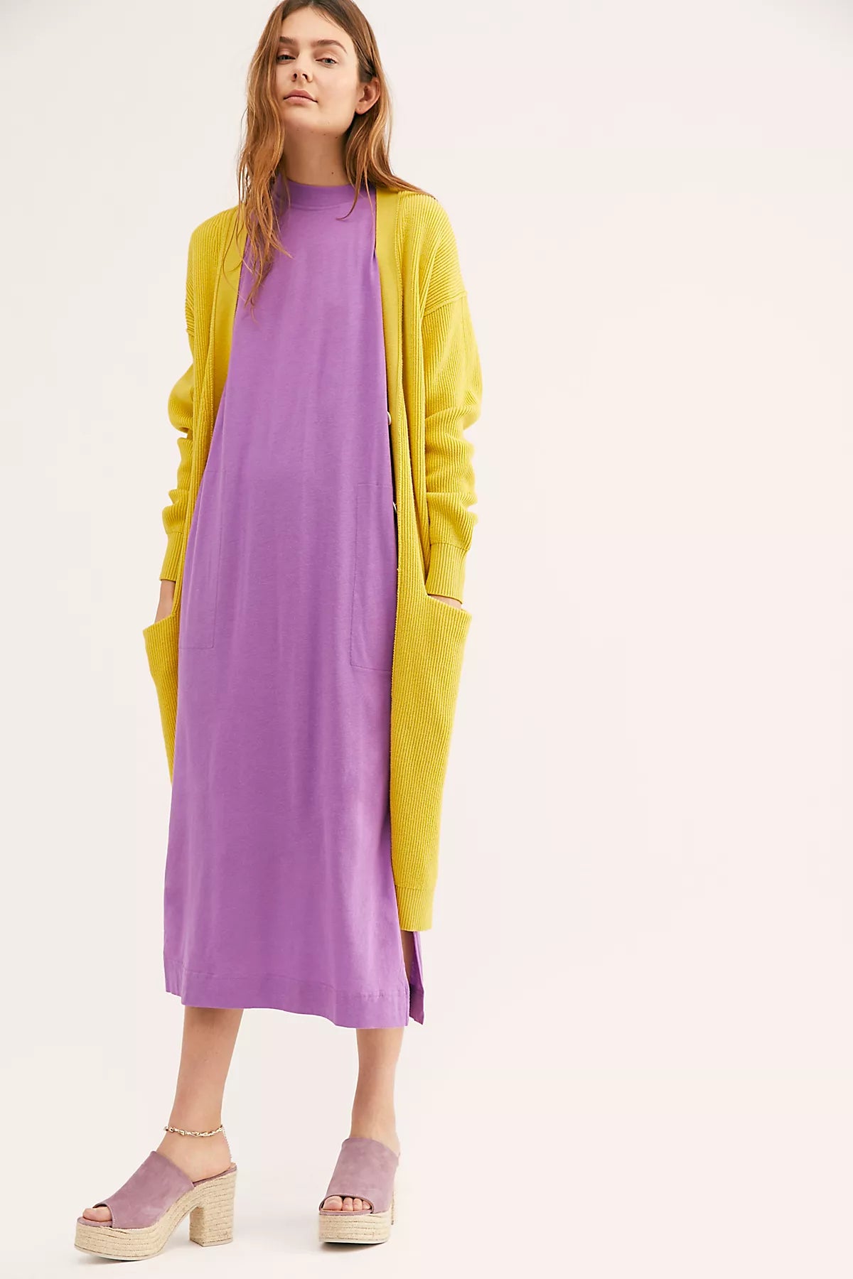All Day Long Midi T-Shirt Dress