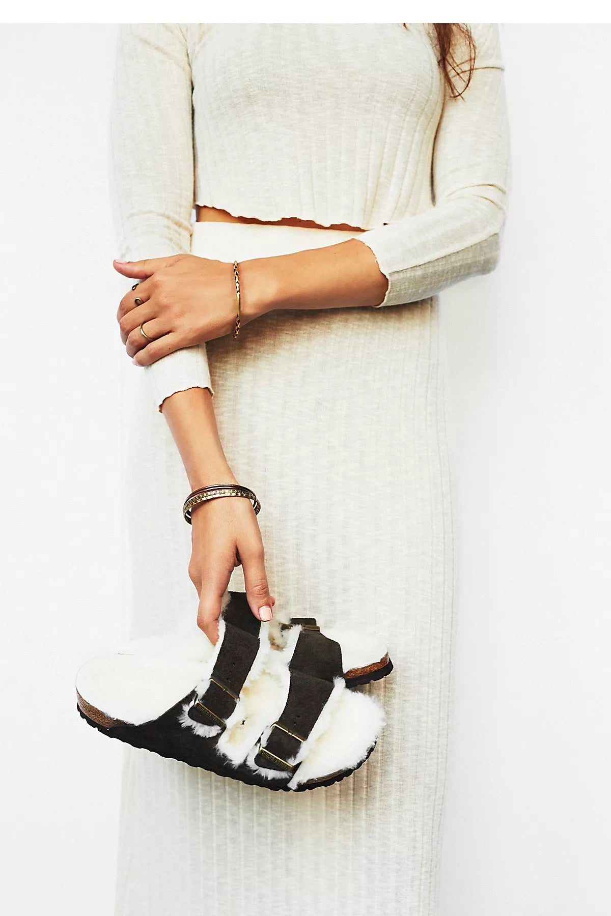 Birkenstock Arizona Shearling Sandals