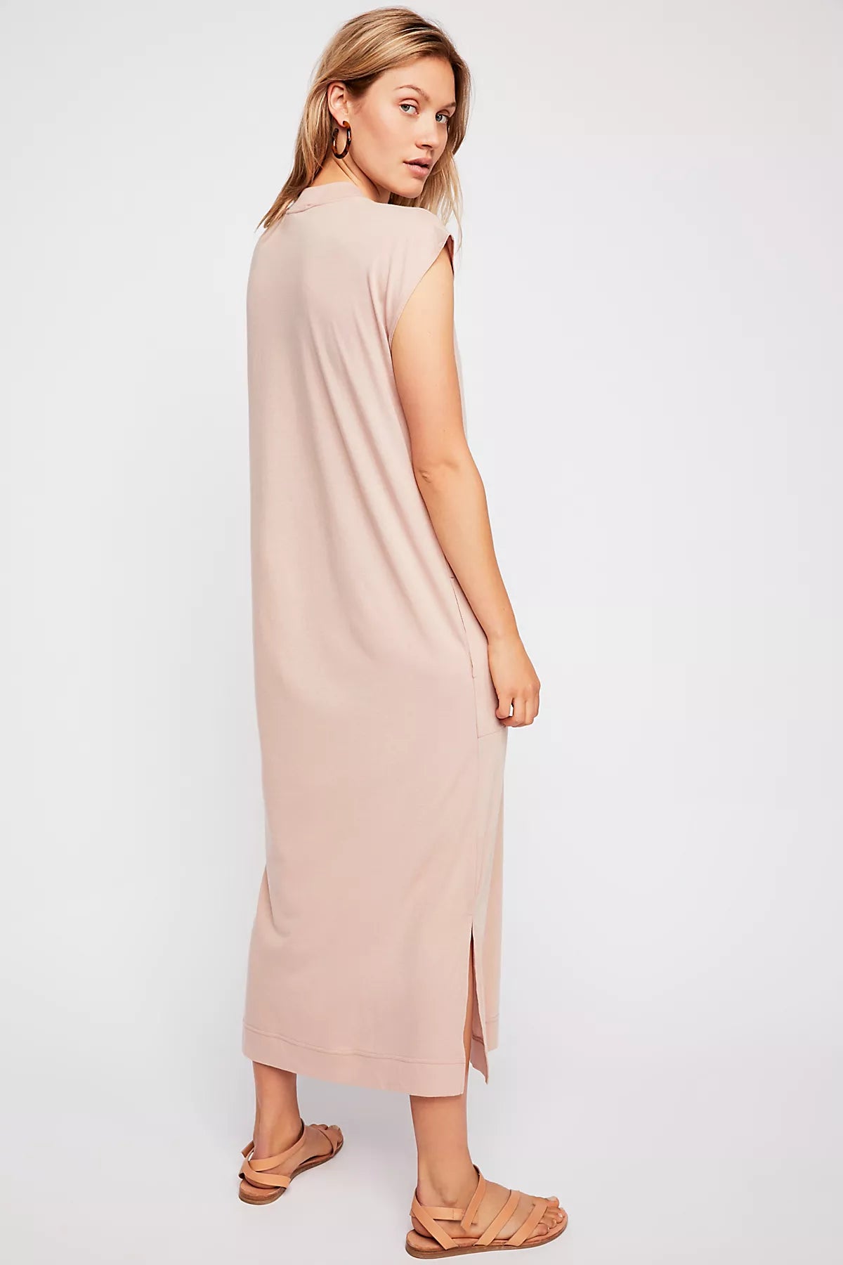 All Day Long Midi T-Shirt Dress