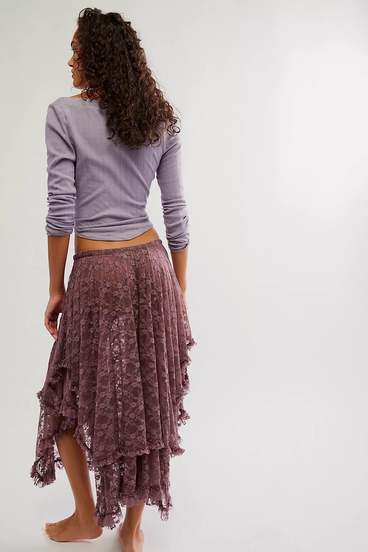 French Courtship Maxi Slip Skirt