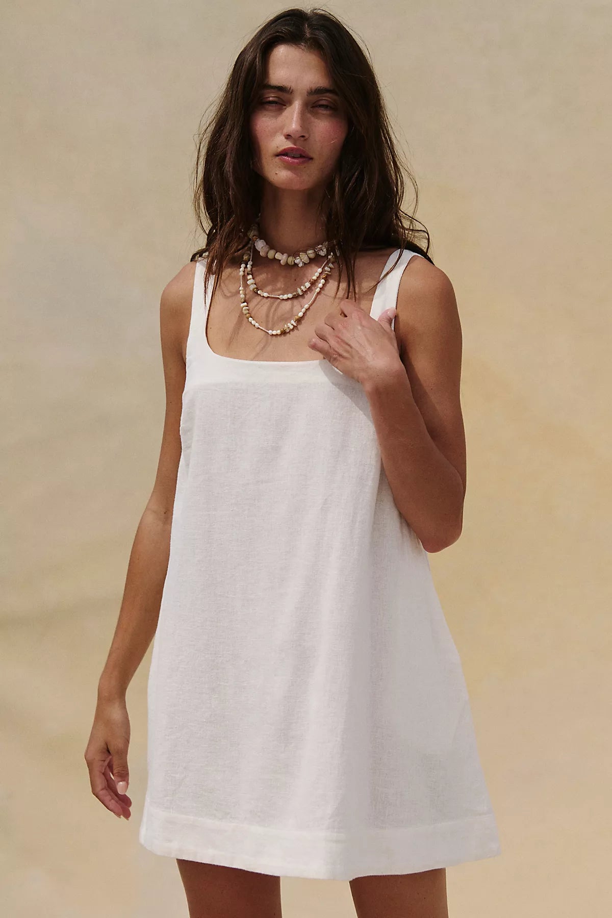 Breezy Linen Mini Dress
